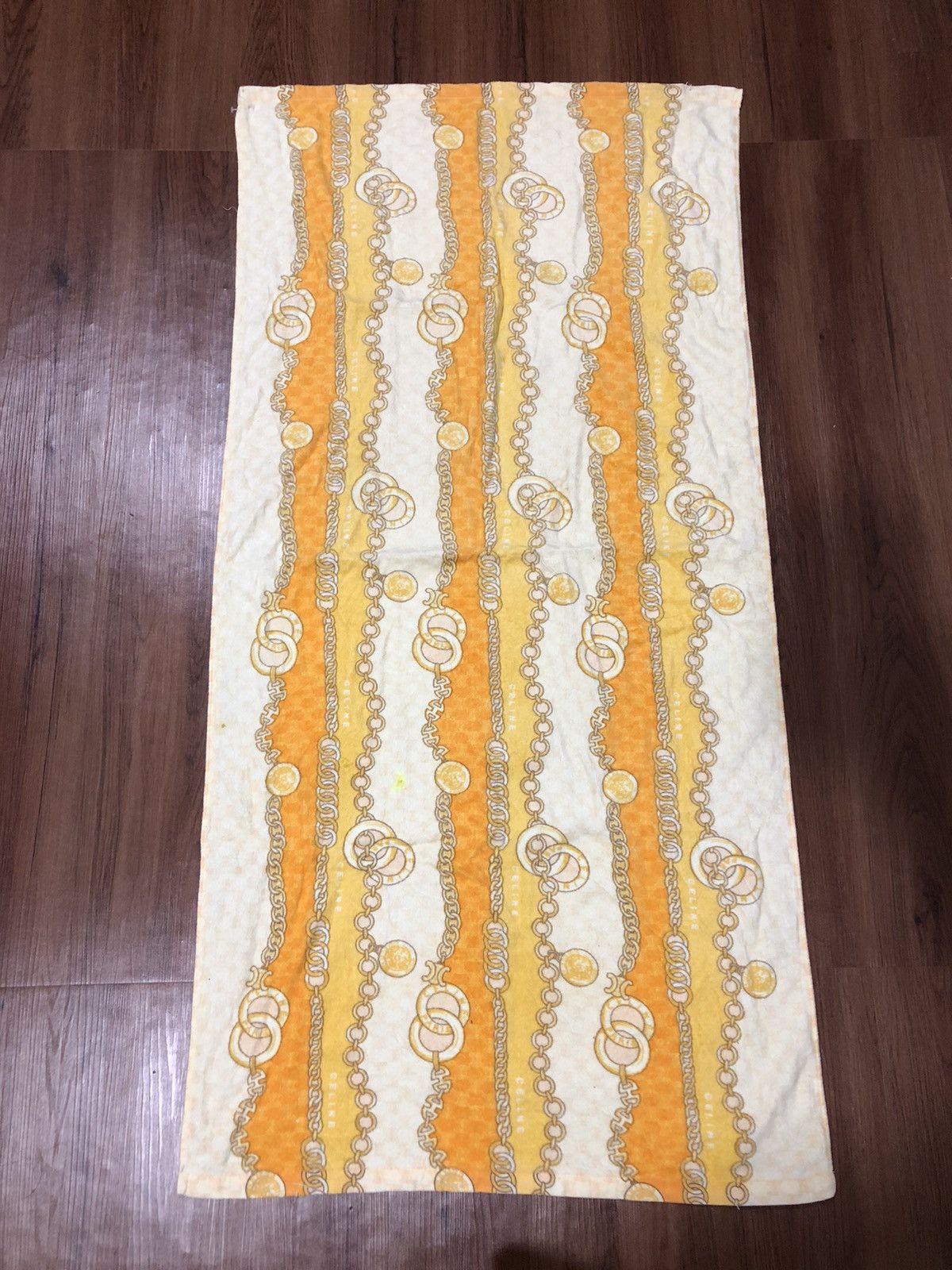 Celine × Japanese Brand × Vintage Vintage Celine Paris Fullprint Towel Size ONE SIZE - 2 Thumbnail