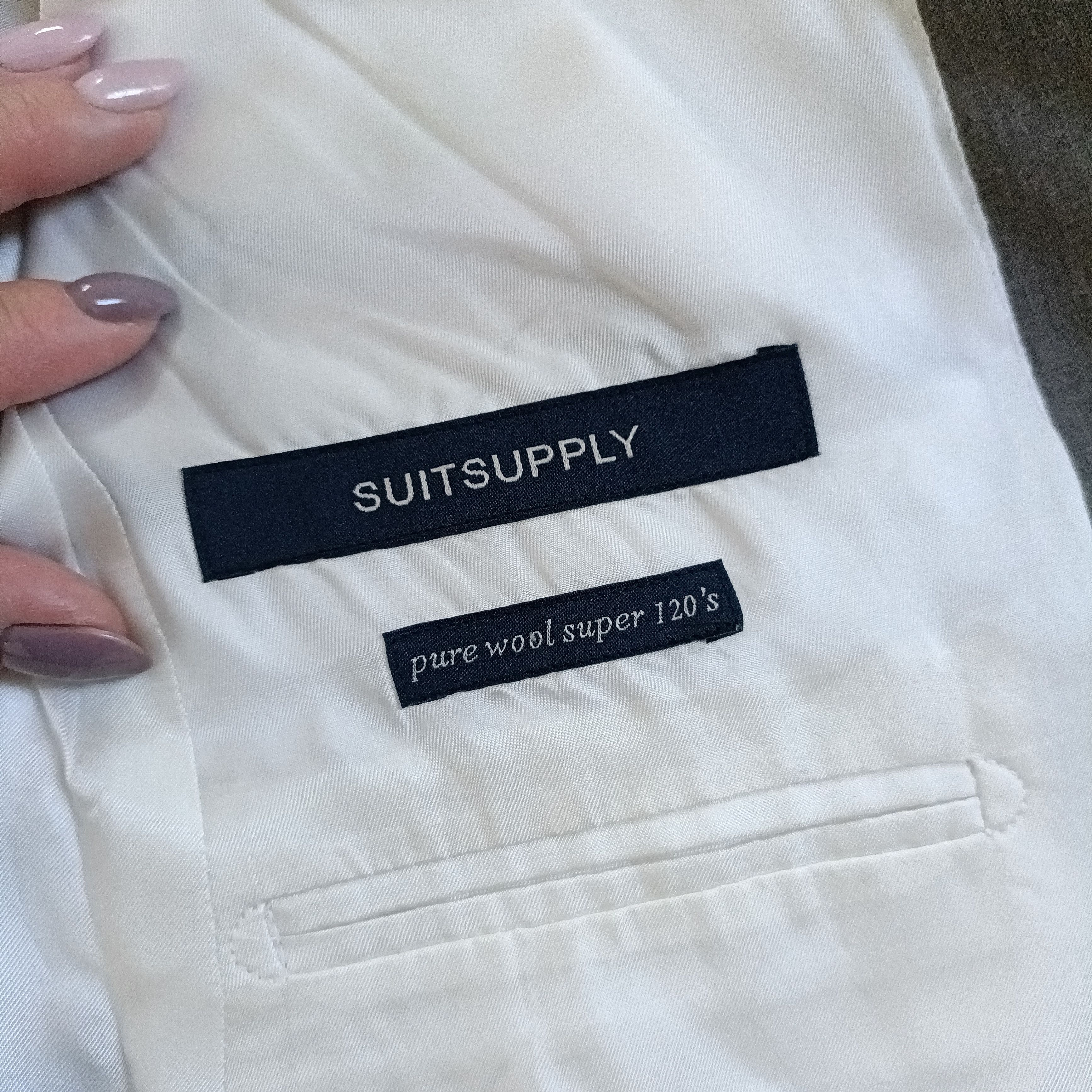 Suitsupply Men's Brown Wool Sport Jacket ! Size US S / EU 44-46 / 1 - 5 Thumbnail