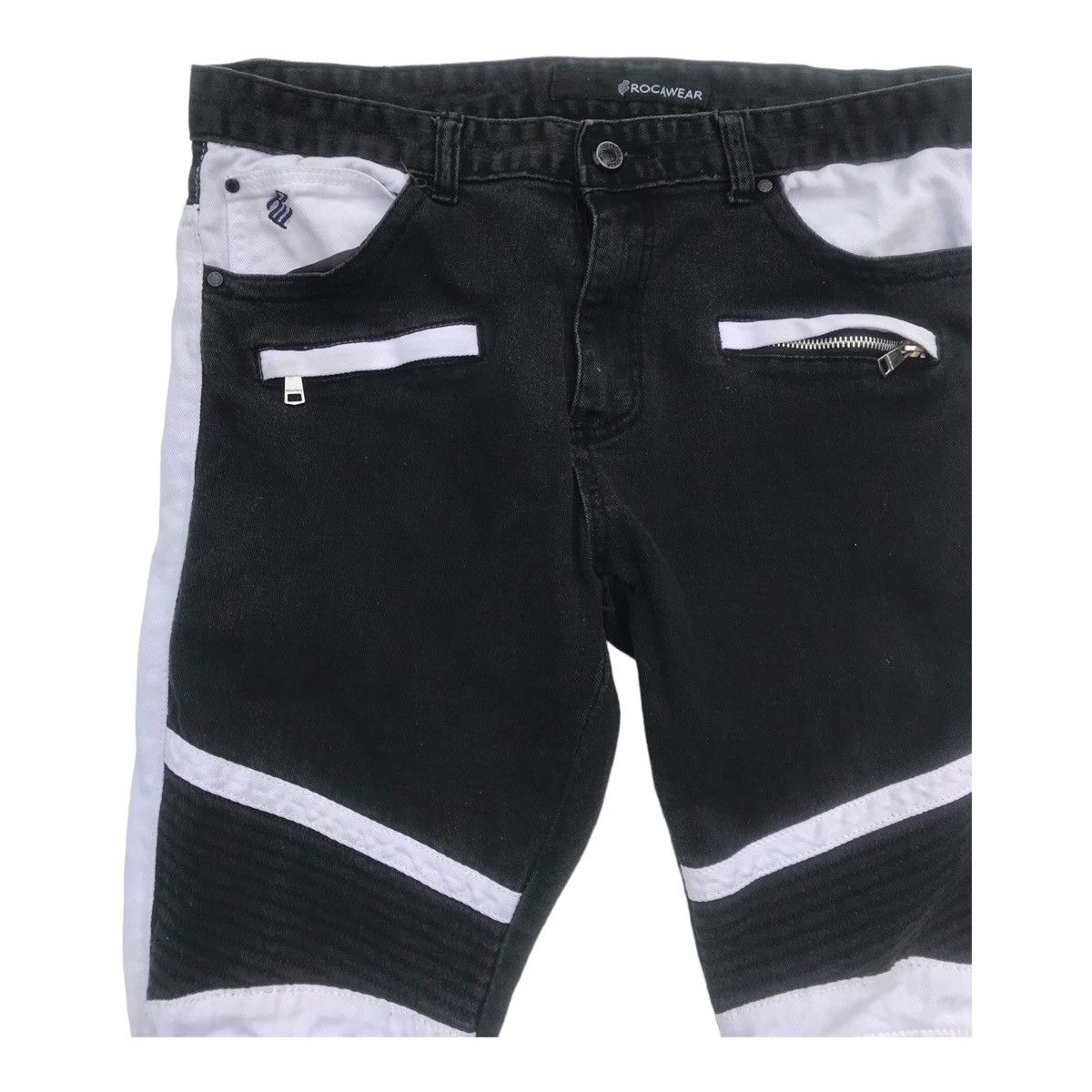 Rocawear Rocawear Biker Pants Style Hybrid Streetwear Pants Size US 34 / EU 50 - 4 Thumbnail
