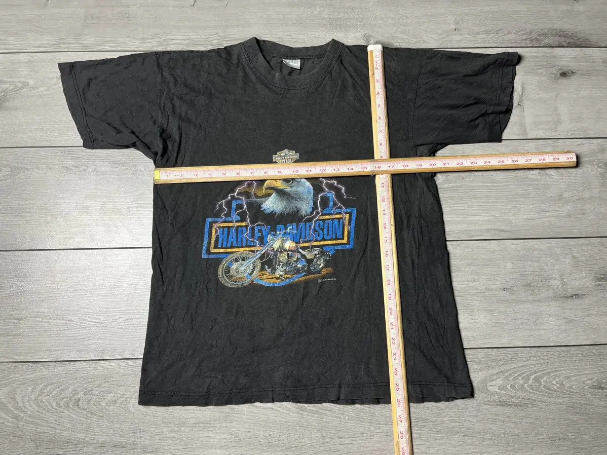 Harley Davidson Harley Davidson Tshirt eagle thunder size Large 80s Size US L / EU 52-54 / 3 - 7 Thumbnail