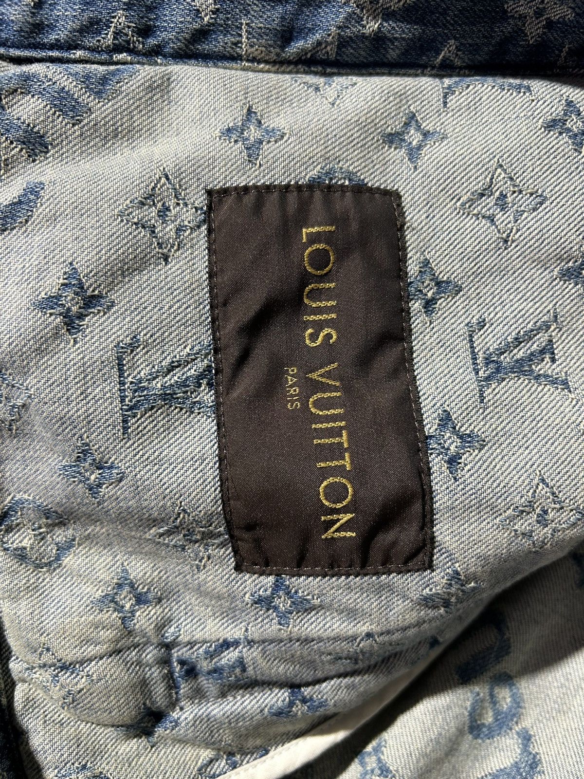 Louis Vuitton × Supreme Supreme x Louis Vuitton Denim Jacket Size US M / EU 48-50 / 2 - 5 Thumbnail