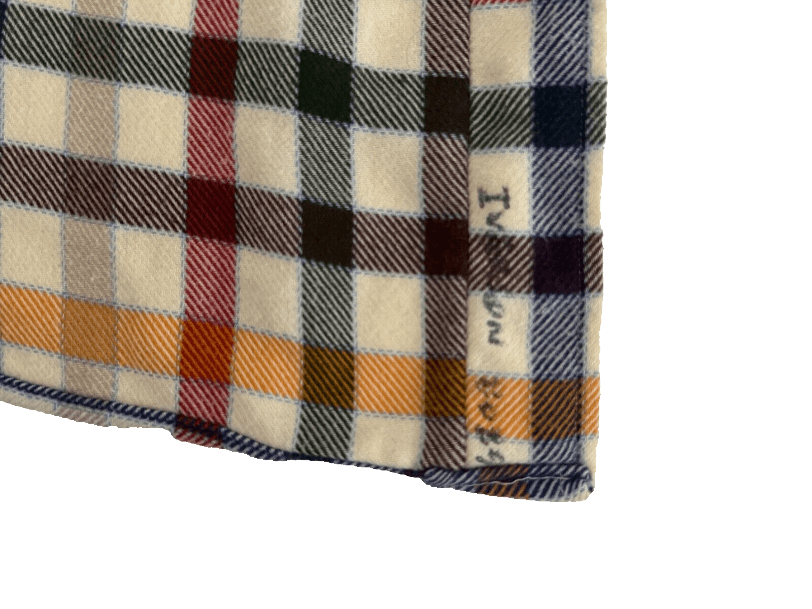 Paul & Shark Paul & Shark Men 40 M Button Flannel Multi Check ITALY Size US M / EU 48-50 / 2 - 8 Thumbnail