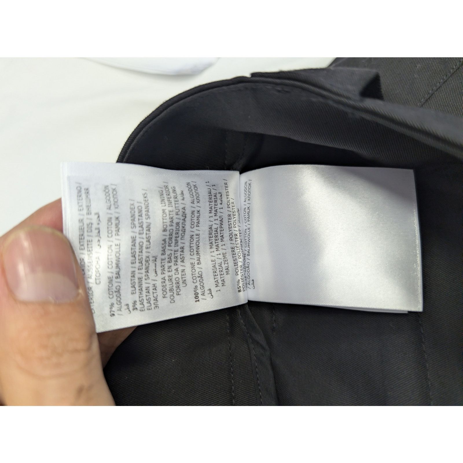 Moncler o1rshd1 Tactical Cargo Pants Trousers Sweatpants in Black Size US 34 / EU 50 - 19 Thumbnail