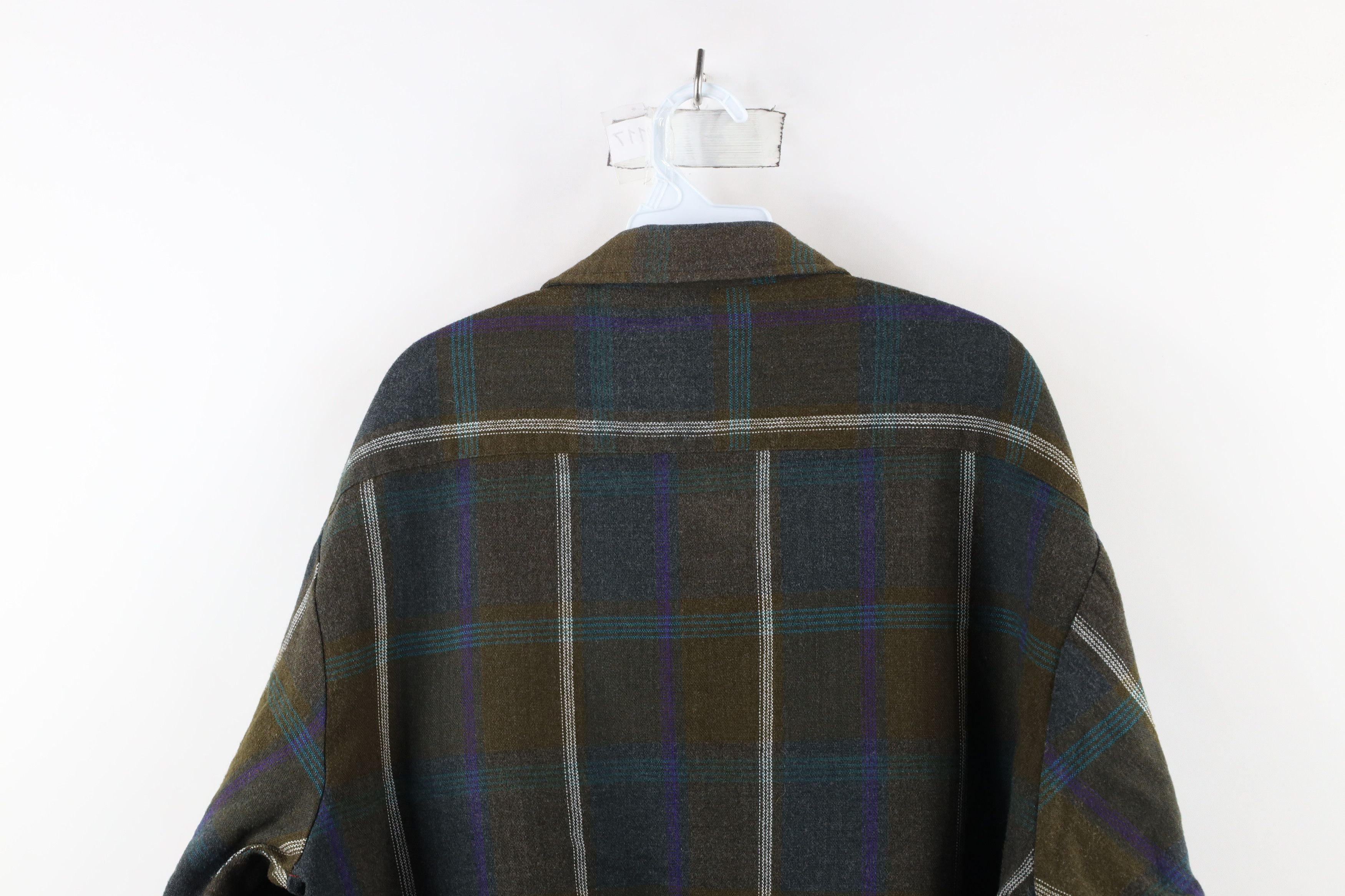 Vintage Vintage 70s Streetwear Double Pocket Collared Button Shirt Size US XL / EU 56 / 4 - 12 Thumbnail
