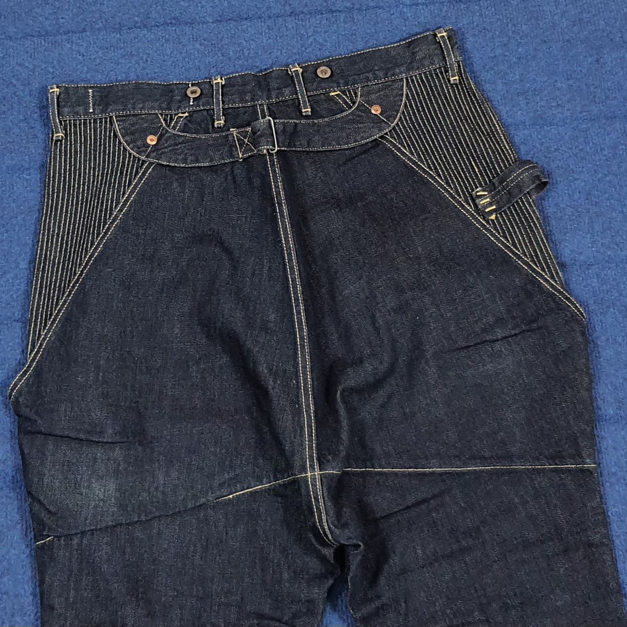 Kapital Vintage KAPITAL Japan Denim Monkey Stitching Pants C297N20 Size US 32 / EU 48 - 5 Thumbnail