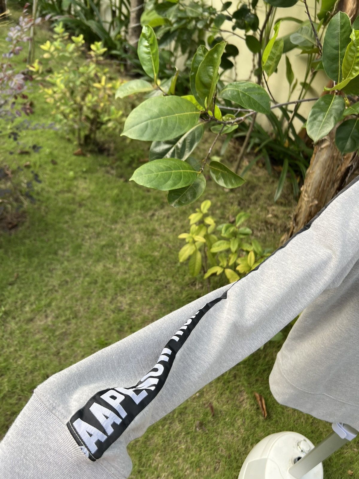 Aape × Vintage AAPE NOW BY BATHING APE RETRO Y2K CREWNECK BIG LOGO LAMPAS Size US XL / EU 56 / 4 - 4 Thumbnail