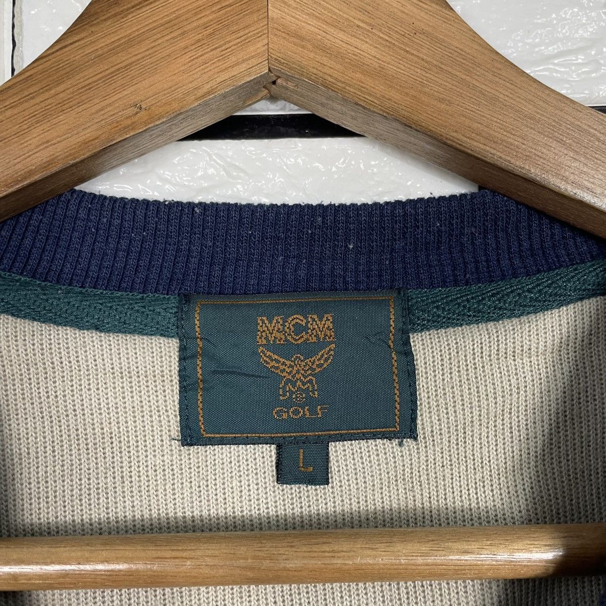 MCM MCM Golf Big Logo Sweatshirt Size US M / EU 48-50 / 2 - 11 Thumbnail