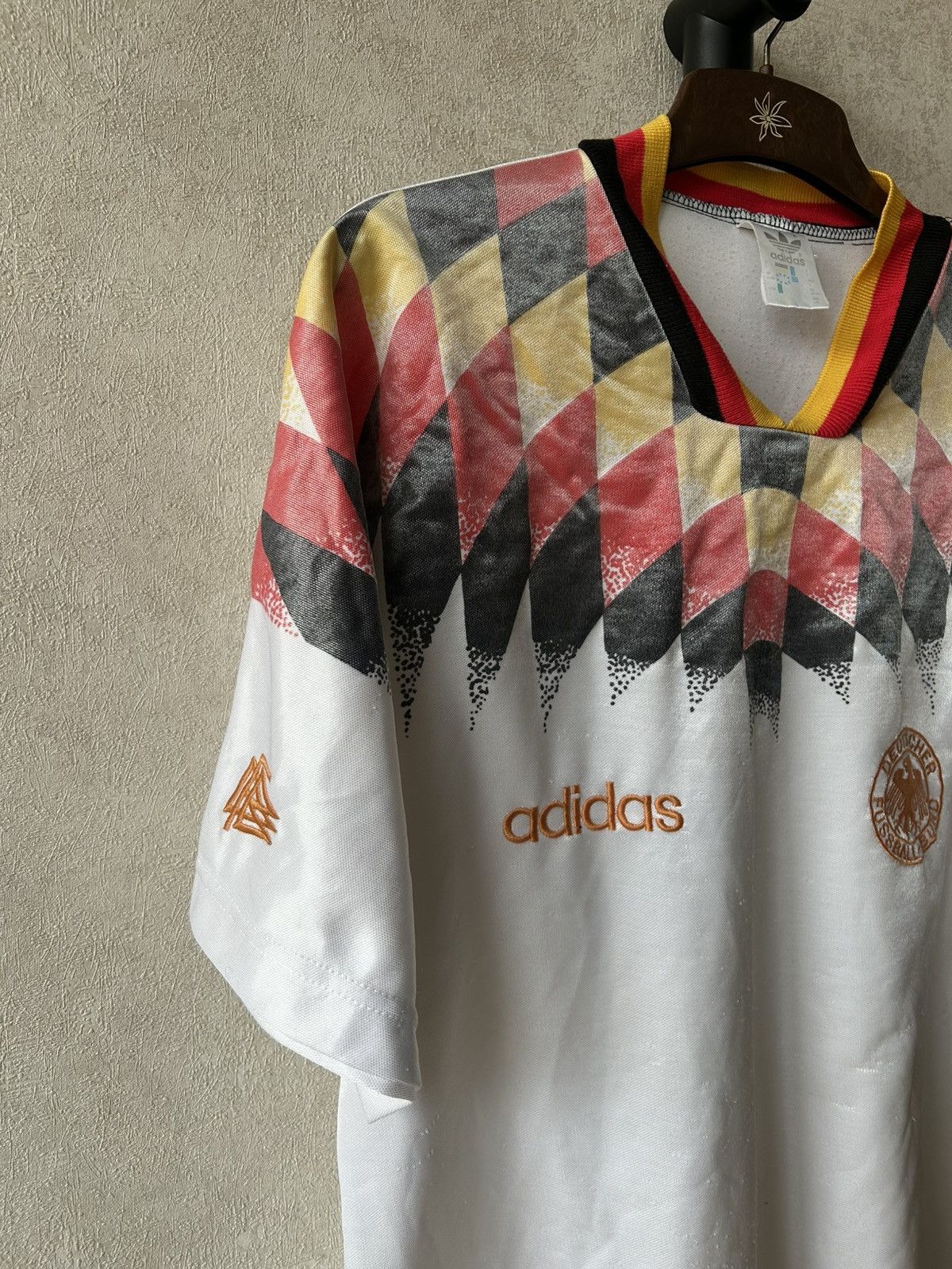 Adidas 1994 Adidas Germany Home Soccer Jersey Size US XL / EU 56 / 4 - 3 Thumbnail