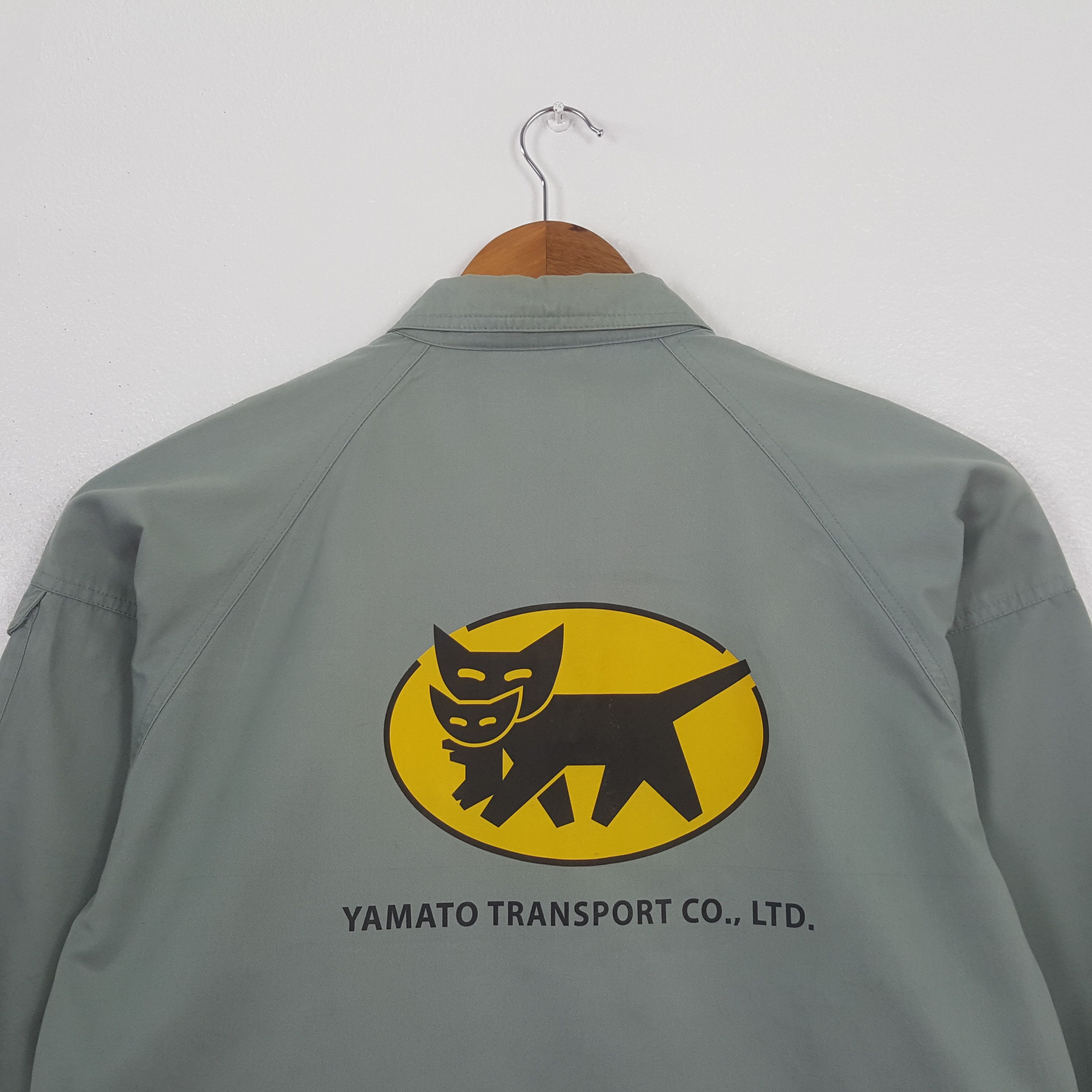 Japanese Brand Vintage Yamato Transport Company Racing Jacket C315N2 Size US M / EU 48-50 / 2 - 2 Thumbnail