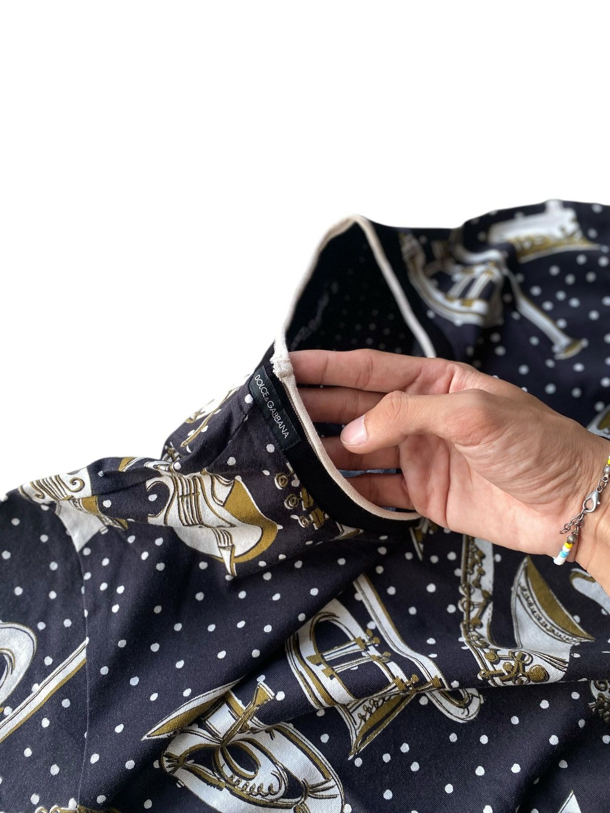 Dolce & Gabbana dolce & gabbana musical instrument print shirt Size US M / EU 48-50 / 2 - 5 Thumbnail