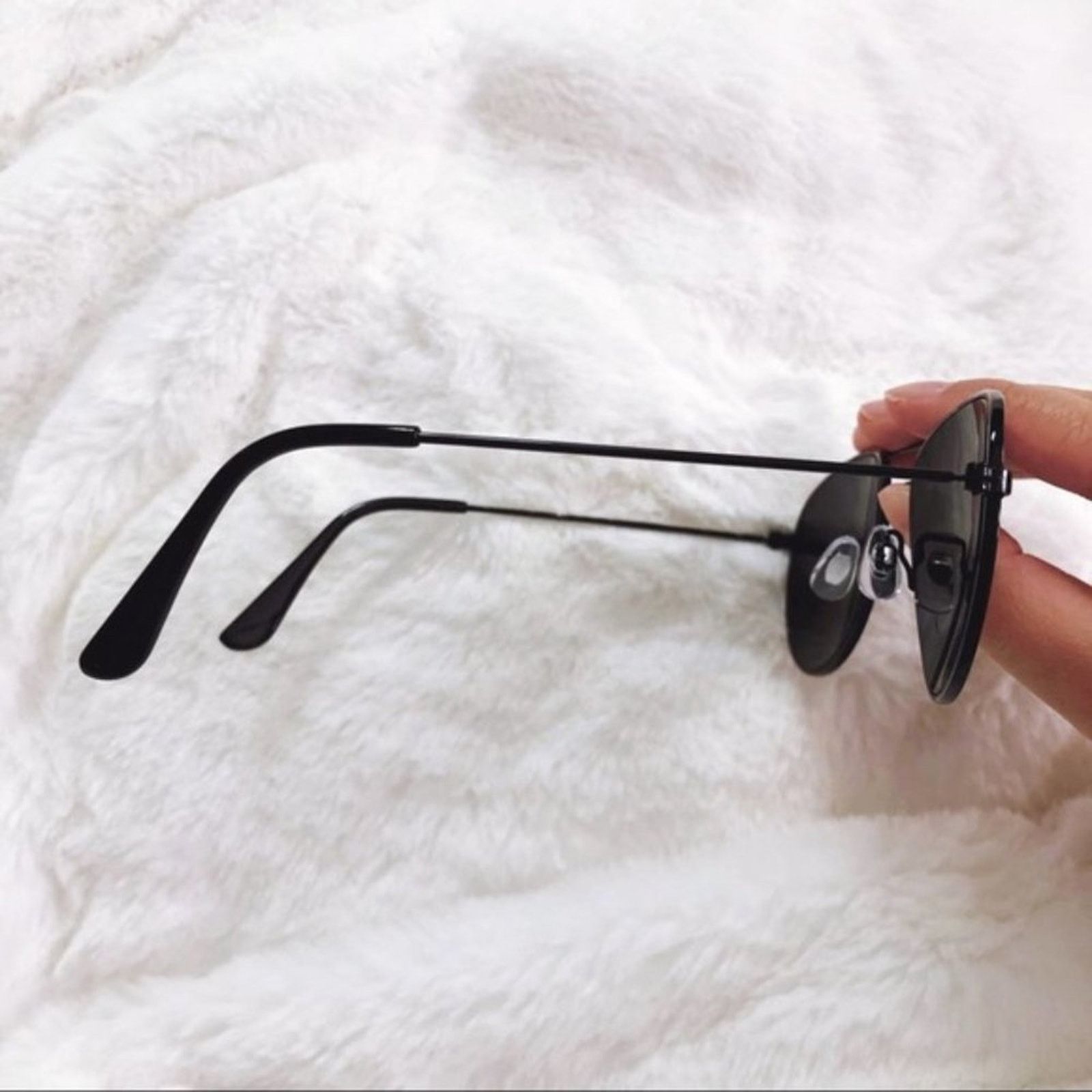 Other Hunter Black Mirrored Aviator Sunglasses Size ONE SIZE - 7 Thumbnail