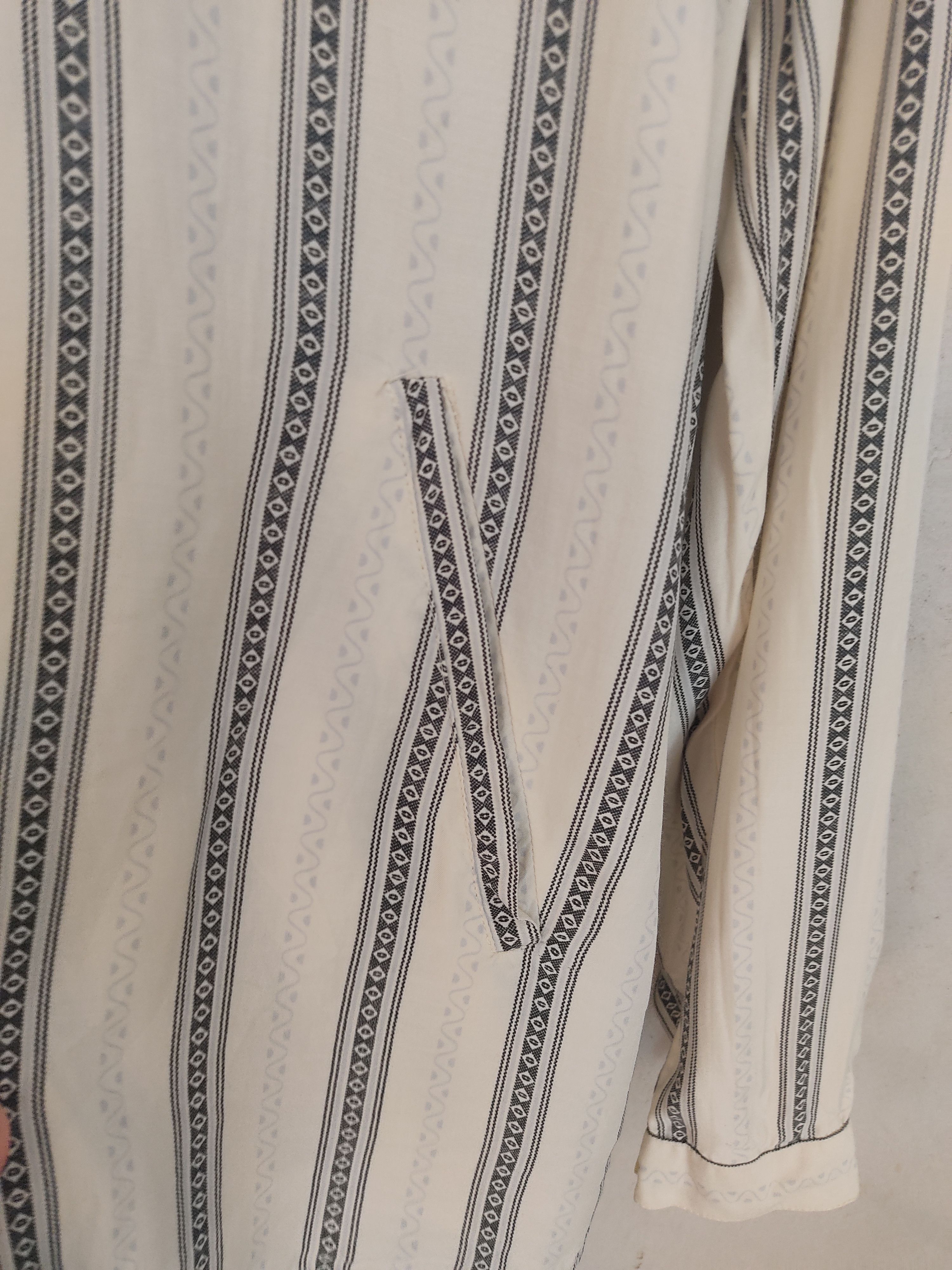 Emporio Armani Double layered 80' shirt top Size US M / EU 48-50 / 2 - 3 Thumbnail