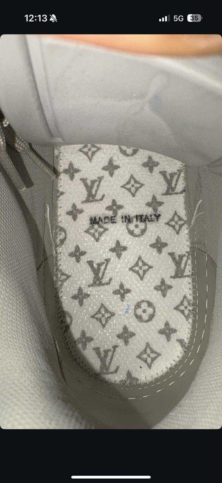 Louis Vuitton Louis Vuitton Grey Sneakers Size US 9 / EU 42 - 7 Thumbnail