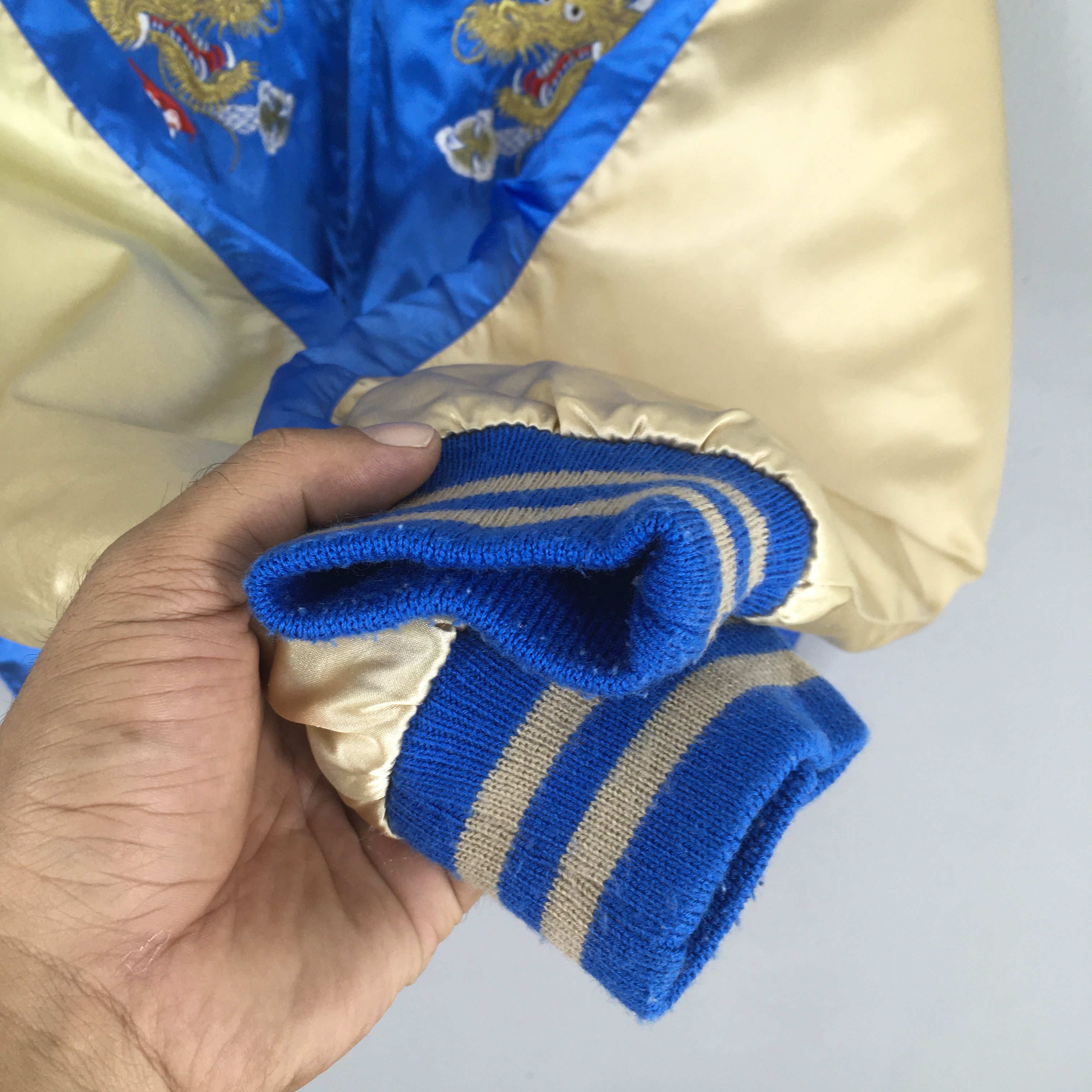 Japanese Brand Vintage 90s Hoshihime Sukajan Yokosuka Souvenir Jacket L Size US L / EU 52-54 / 3 - 4 Thumbnail