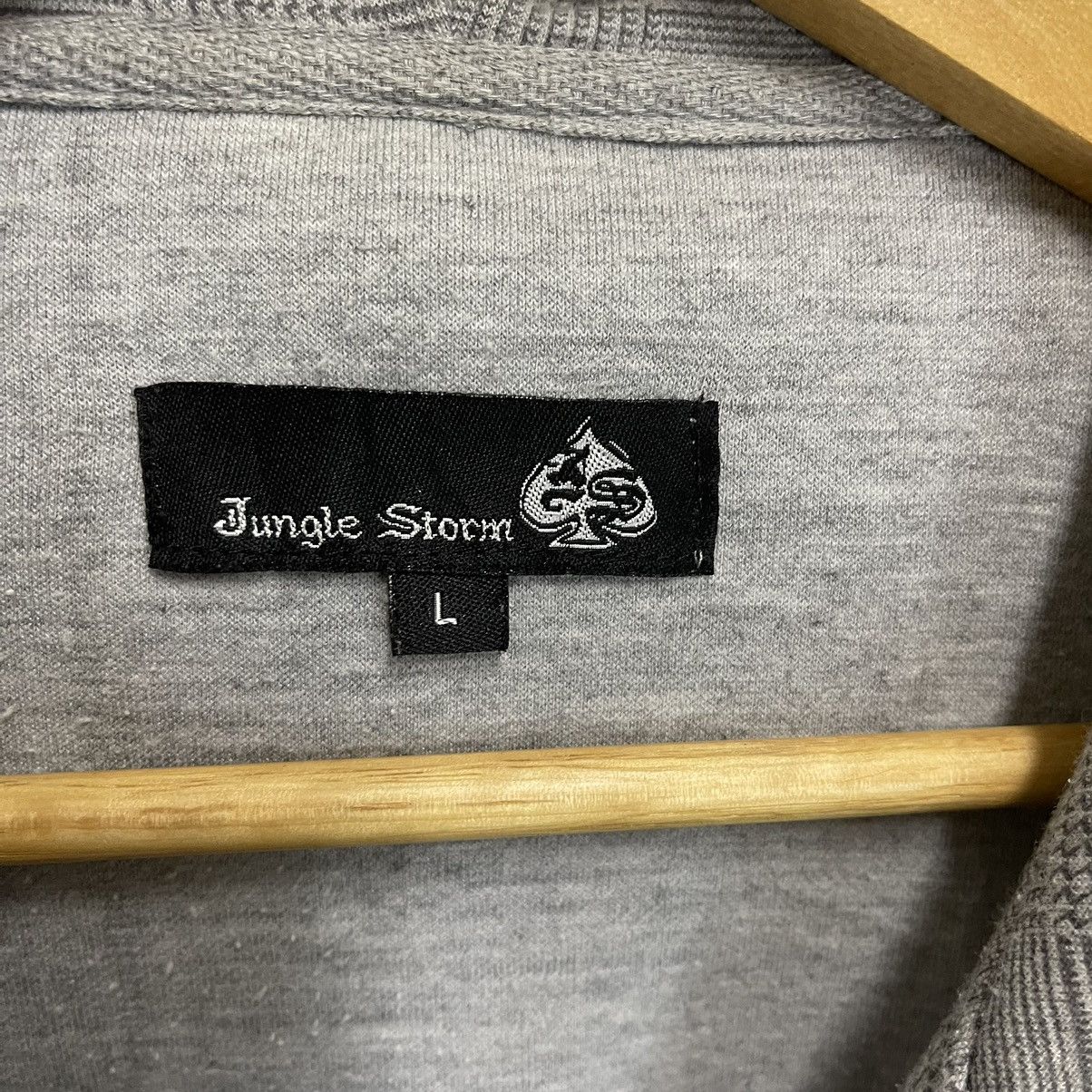 Issey Miyake Jungle Storm Double Collar Zipper Hoodie Size S Size US S / EU 44-46 / 1 - 8 Thumbnail