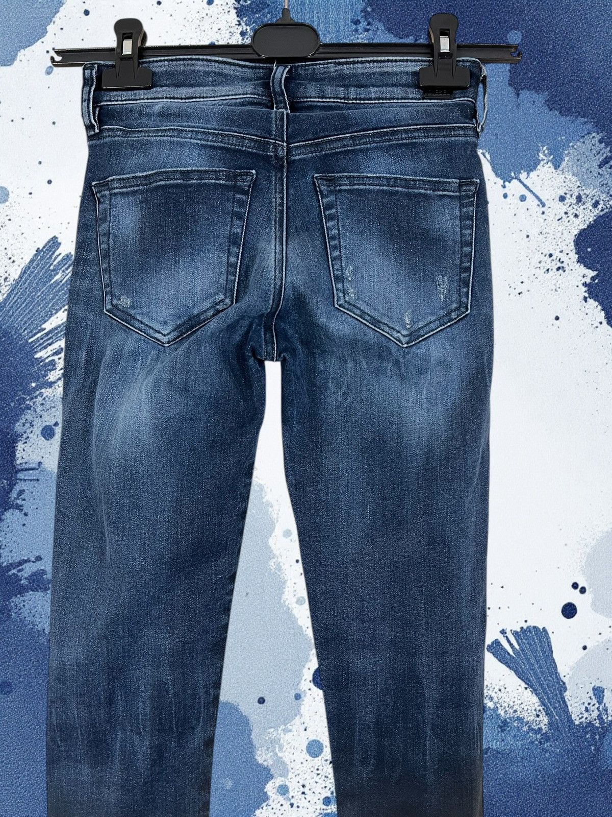 Diesel Diesel Slandy 0096K super slim skinny jeans size W25 L32 Size 25" / US 0 / IT 36 - 4 Thumbnail