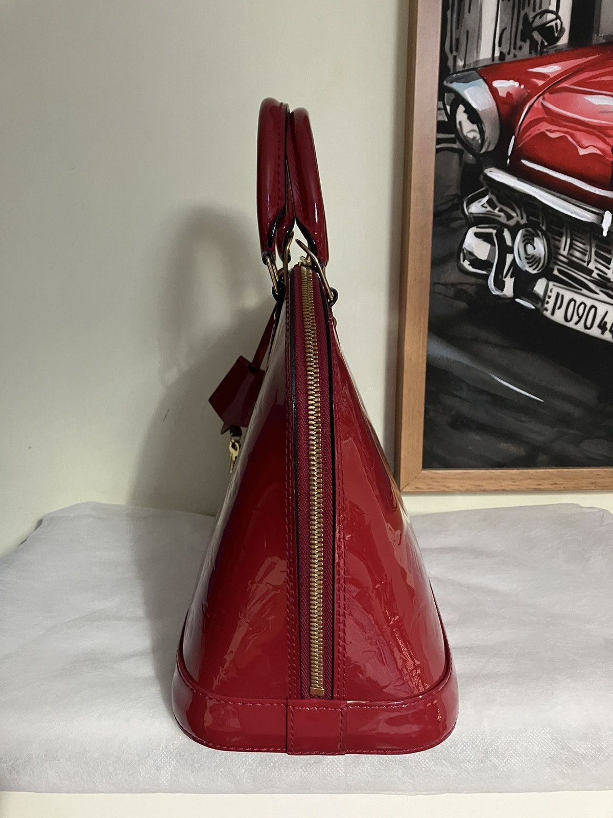 Louis Vuitton Louis Vuitton Alma PM Rose Indian Size ONE SIZE - 4 Thumbnail