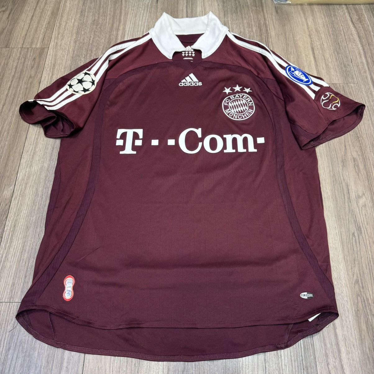 Adidas Bayern Munich 06/07 C/L away shirt #11 Podolski Size US M / EU 48-50 / 2 - 1 Thumbnail