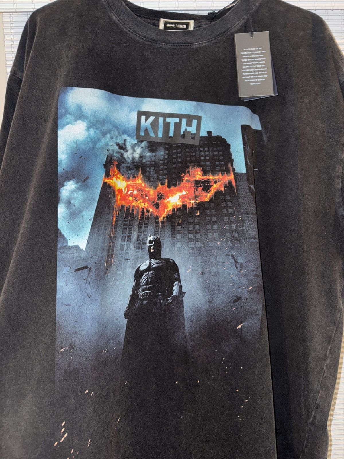 XLサイズ KITH BATMAN Dark Knight ダークナイト Kith x Batman Dark Knight Vintage Tee Black Men's - FW24 - US
