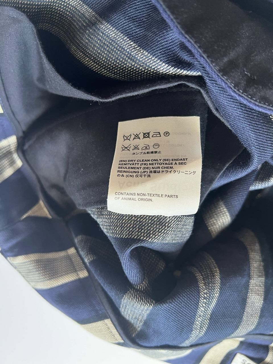 Acne Studios × Japanese Brand Acne Studios Pell den denim striped shorts Size US 32 / EU 48 - 8 Thumbnail