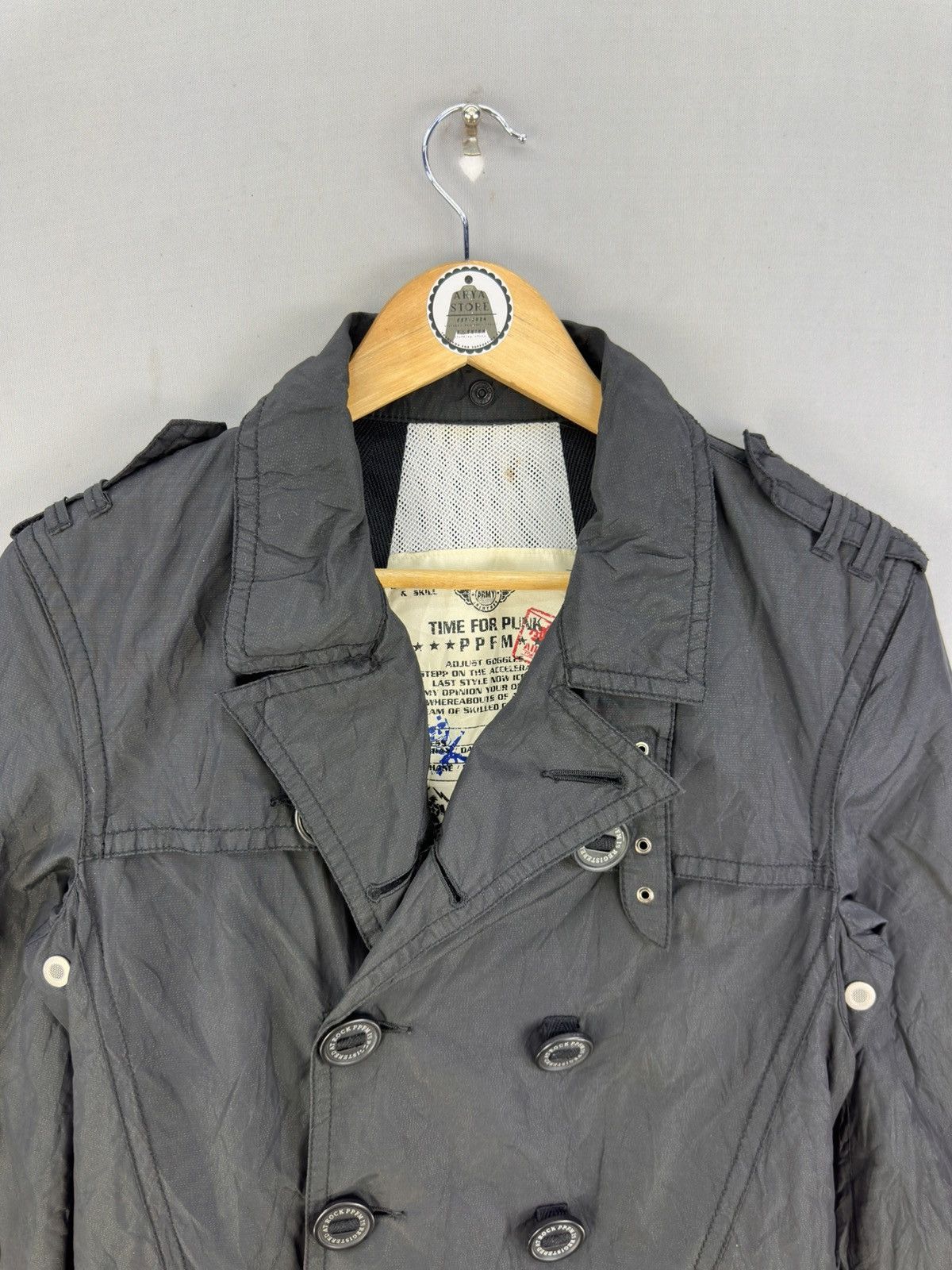 PPFM PPFM Peyton Place For Men Punk Avant-Garde Coat Jacket Size US S / EU 44-46 / 1 - 7 Thumbnail