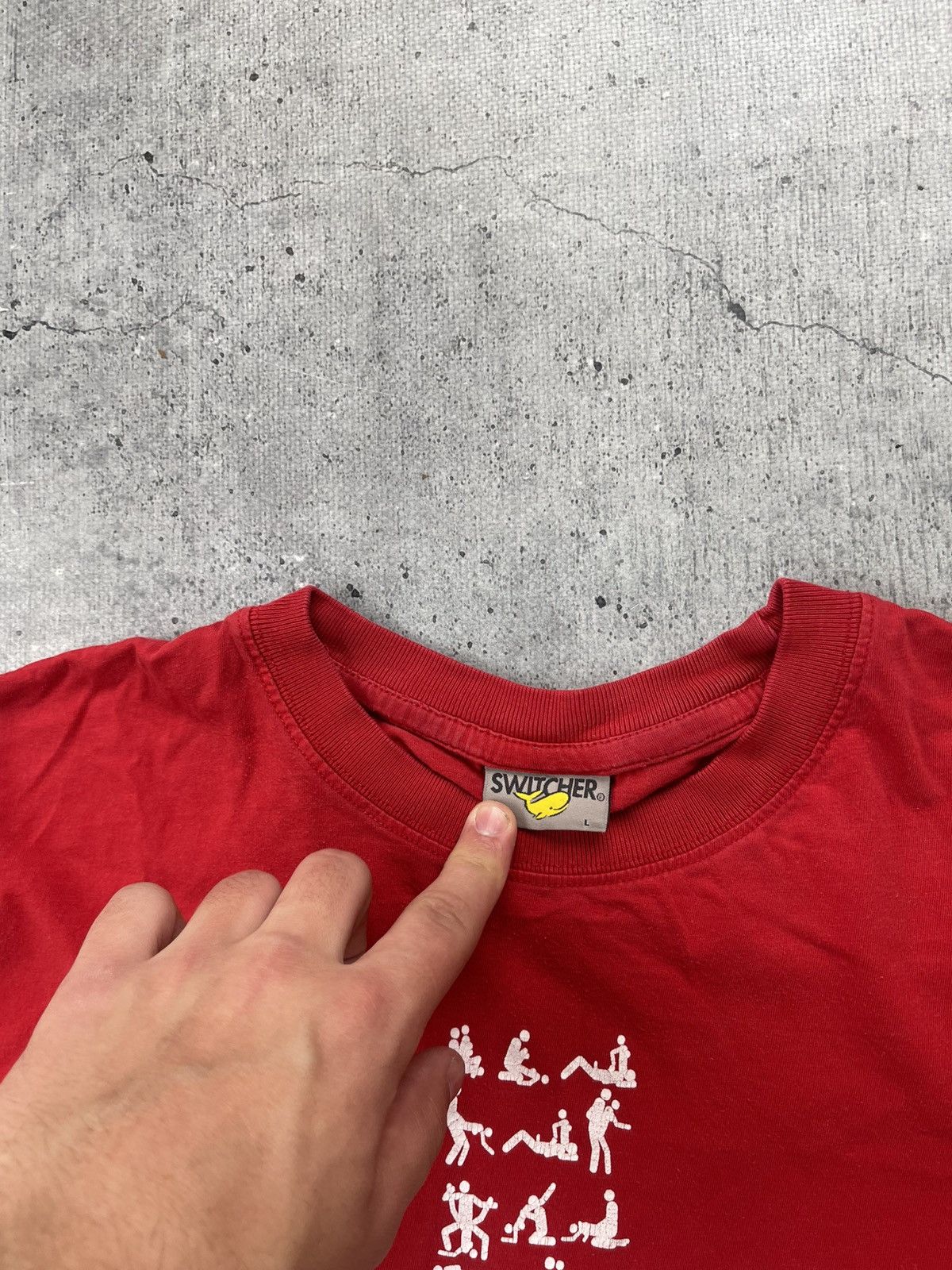 Vintage Vintage Japanese Y2K swiss Kamasutra humor absurd porn Size US L / EU 52-54 / 3 - 3 Thumbnail