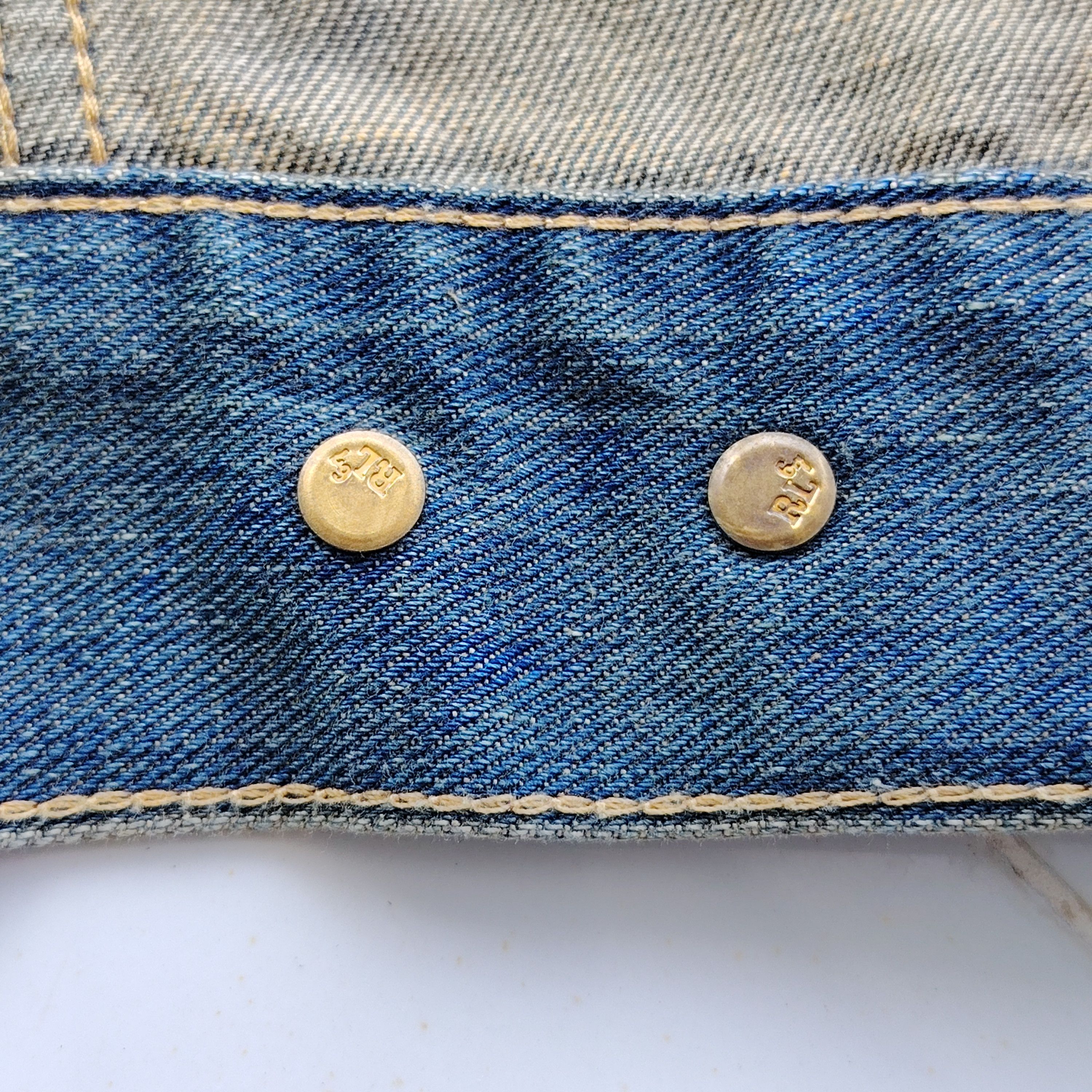 Polo Ralph Lauren Polo Ralph Lauren RL Blue Denim Jeans Jacket Classic Size US L / EU 52-54 / 3 - 10 Thumbnail