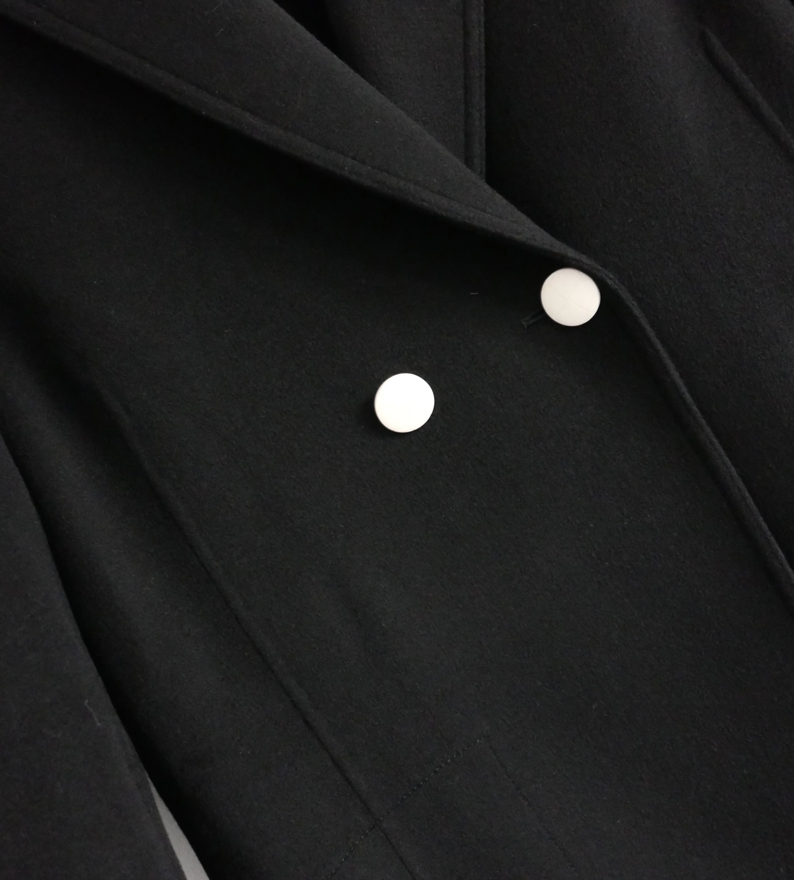 Joseph Joseph Brest Black Wool & Cashmere Jacket Size M / US 6-8 / IT 42-44 - 2 Thumbnail