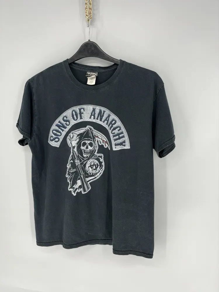 Band Tees × Vintage SOA Sons Of Anarchy Vintage Band Tee VINTAGE Size US L / EU 52-54 / 3 - 3 Thumbnail