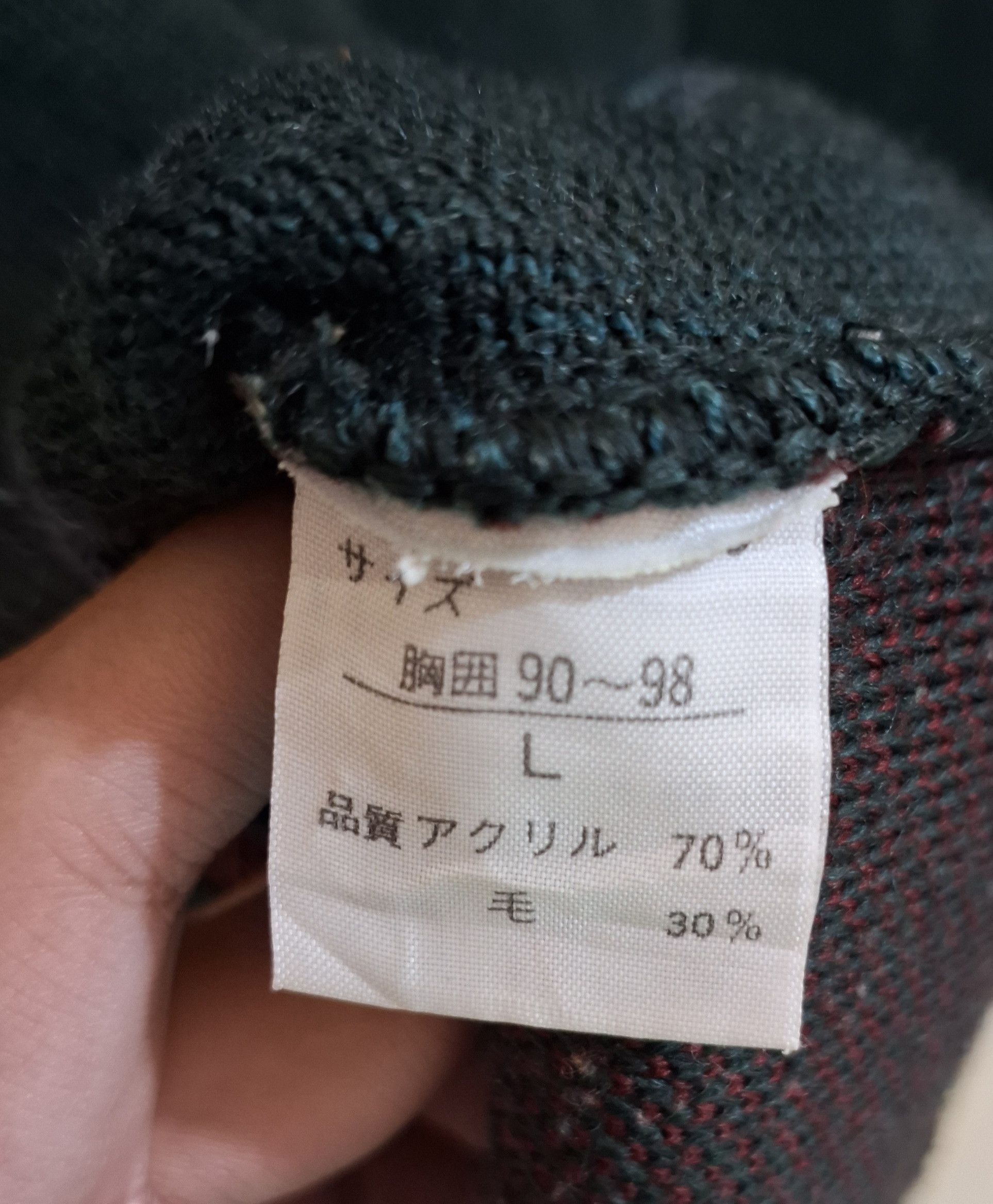 Japanese Brand Vintage nice hitter 3D cable knitwear sweater Size US L / EU 52-54 / 3 - 4 Thumbnail