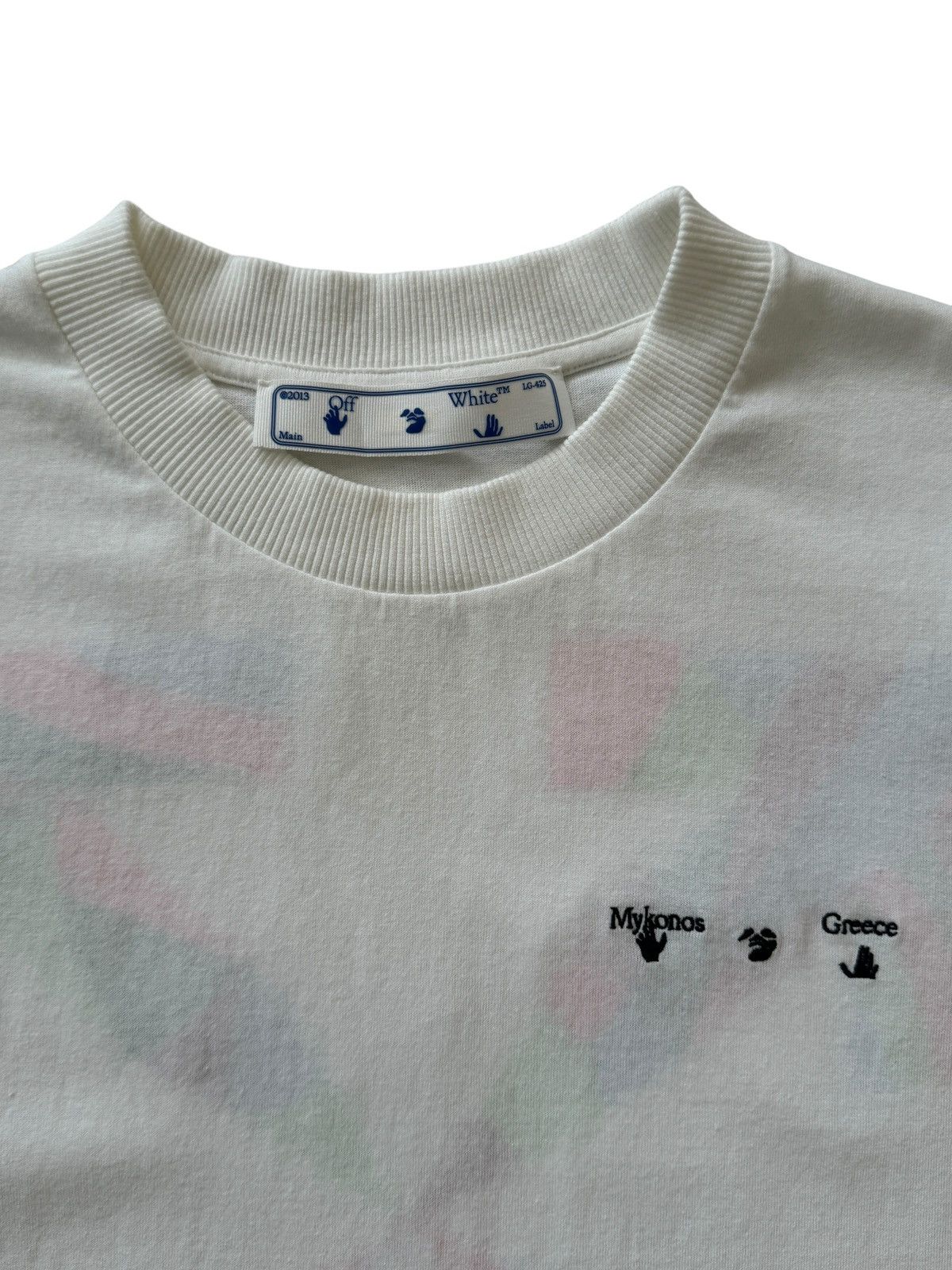 Off-White Off-White Mykonos Exclusive Arrow Tee Size US L / EU 52-54 / 3 - 4 Thumbnail