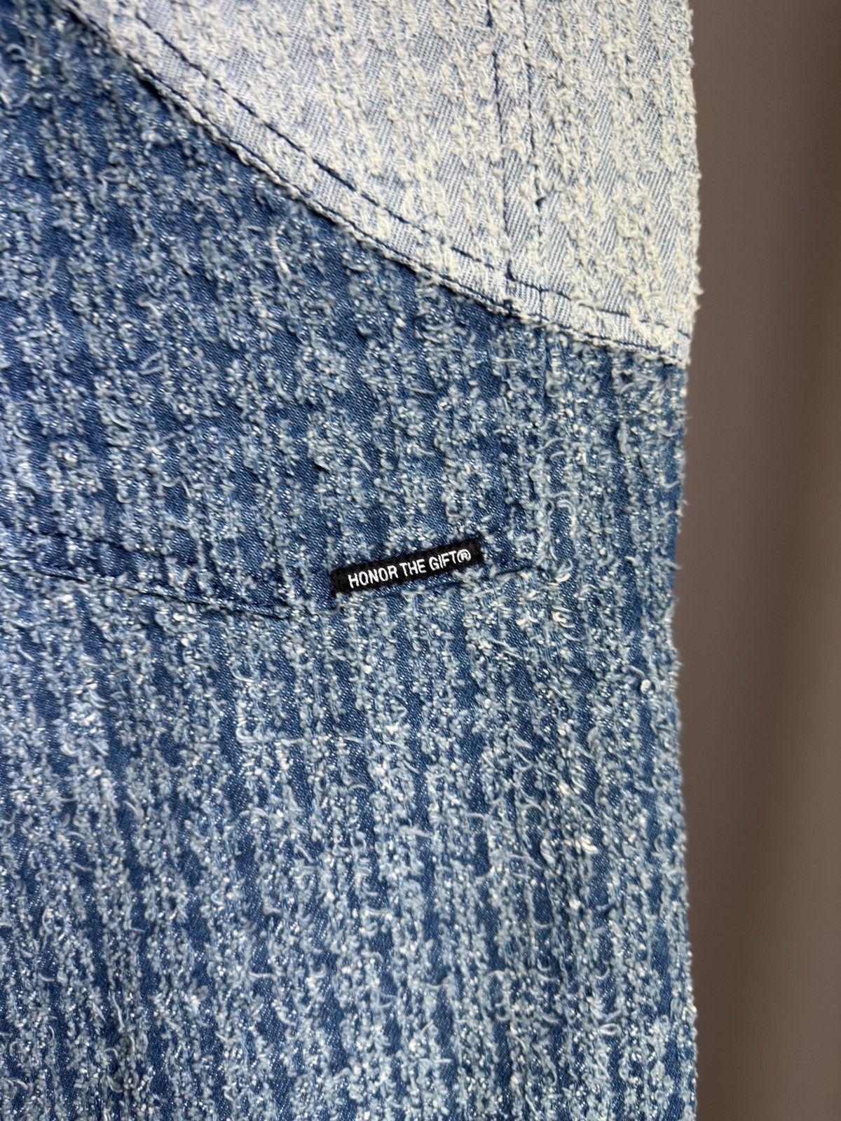 Honor the Gift Paneled Hole Punch Denim Blue Size US 30 / EU 46 - 4 Thumbnail