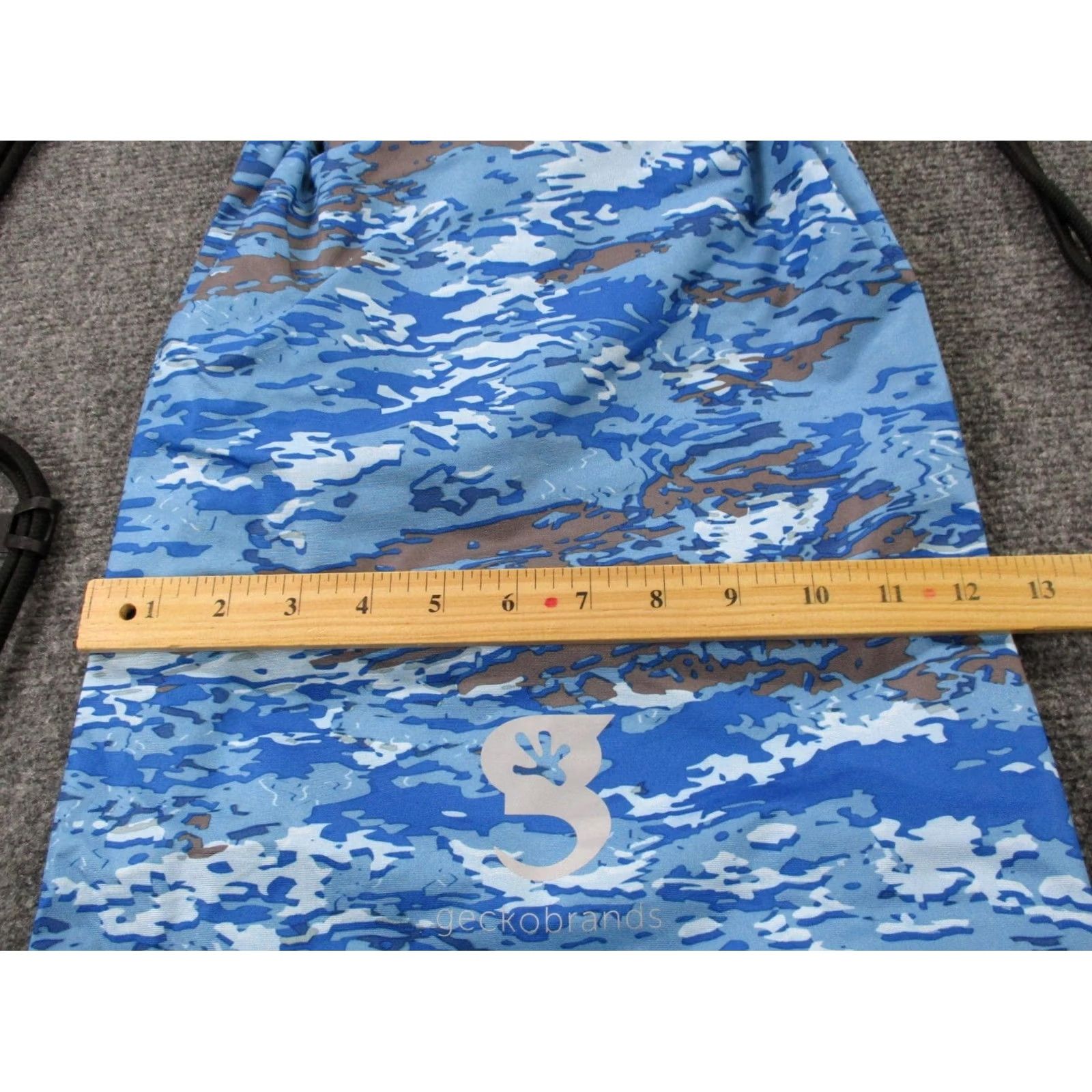 Vintage Geckobrands Waterproof Bag Embark Dry 10L Roll Top Buckle Drawstring Backpack Unisex Medium Camouflage Blue Nylon Backpack Mens Womens Size US M / EU 48-50 / 2 - 4 Thumbnail