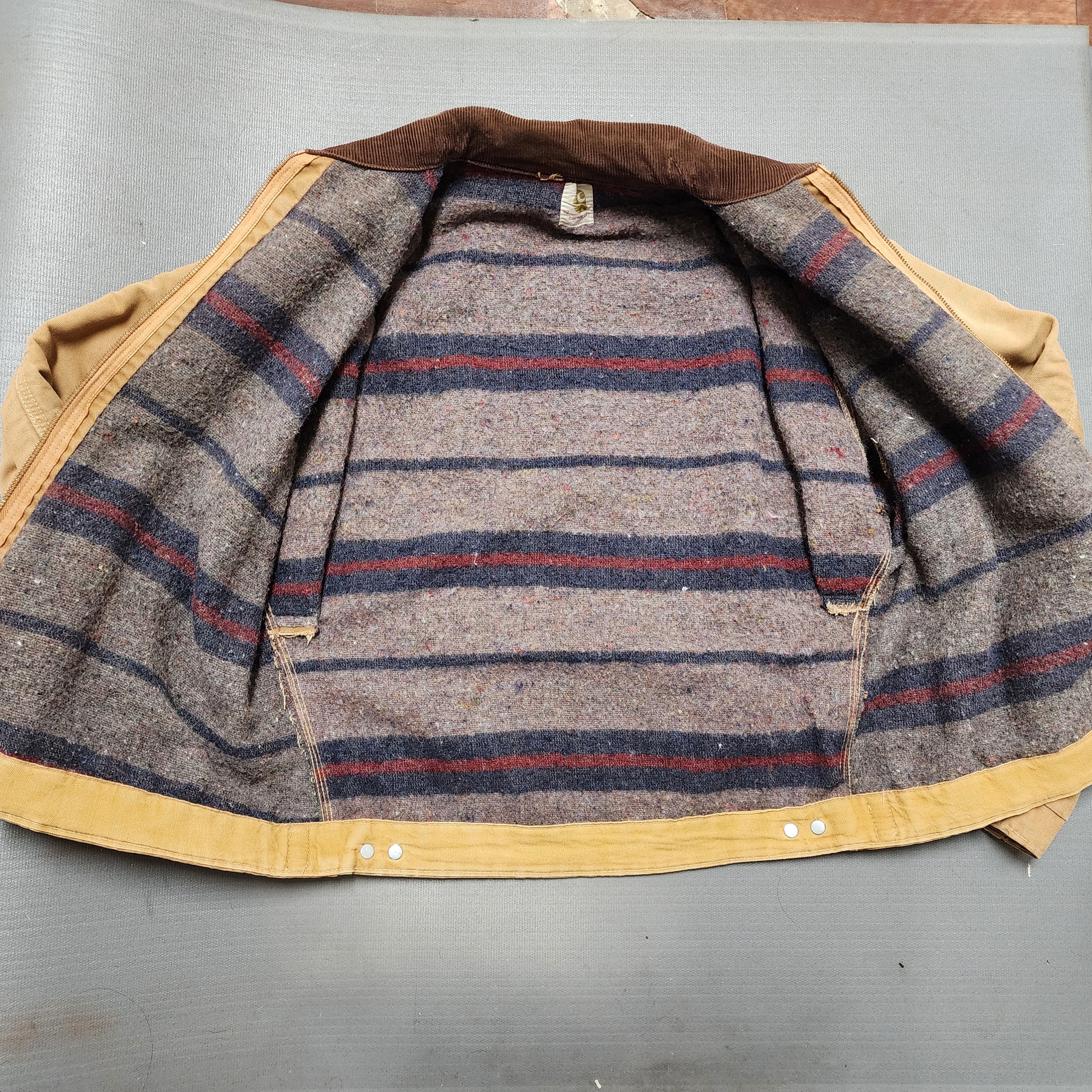 Carhartt 1960’s Carhartt Big C Detroit Jacket 42 Large RARE Size US L / EU 52-54 / 3 - 7 Thumbnail
