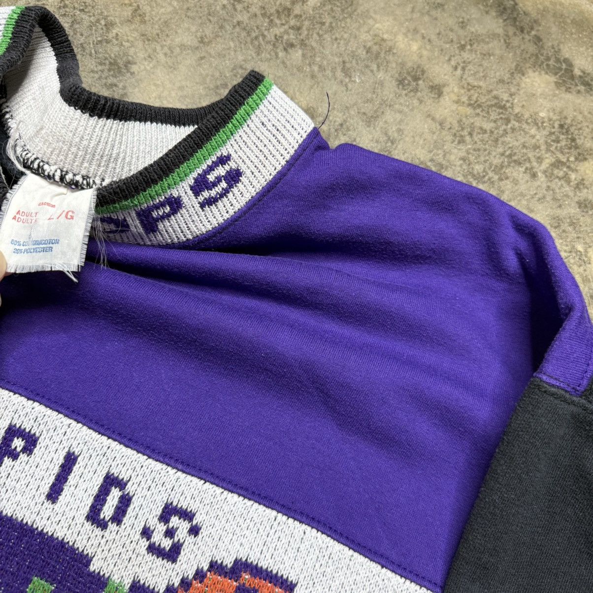 Vintage vintage grand rapids hoops baggy basketball tshirt Size US L / EU 52-54 / 3 - 5 Thumbnail