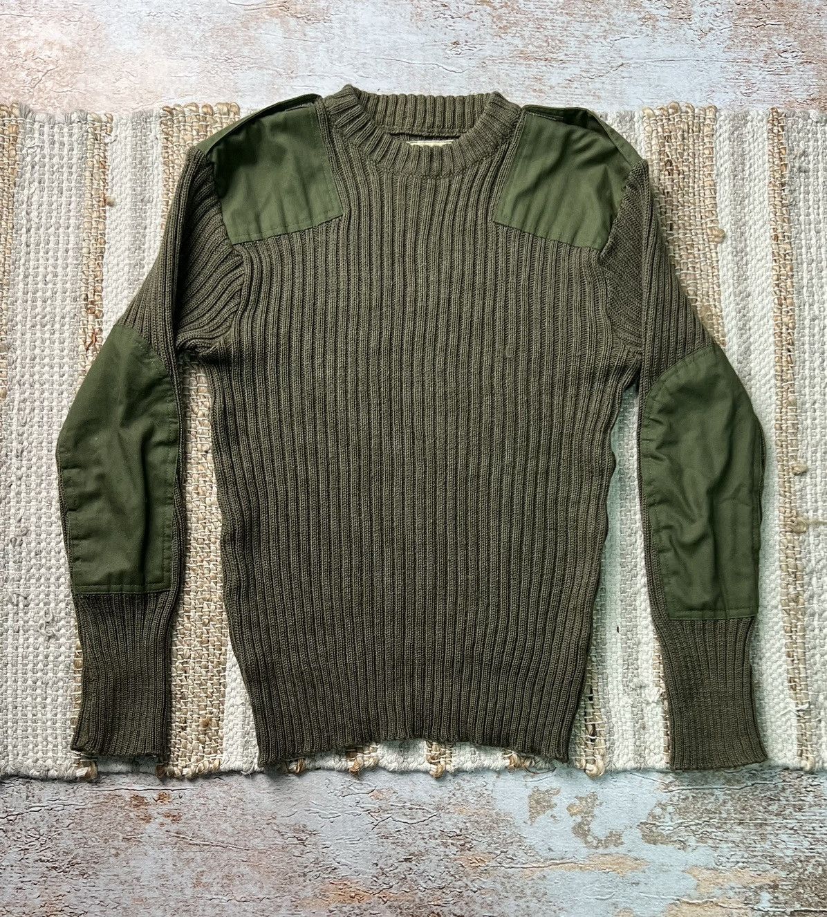 Vintage Vintage Military wool sweater Size US S / EU 44-46 / 1 - 1 Thumbnail