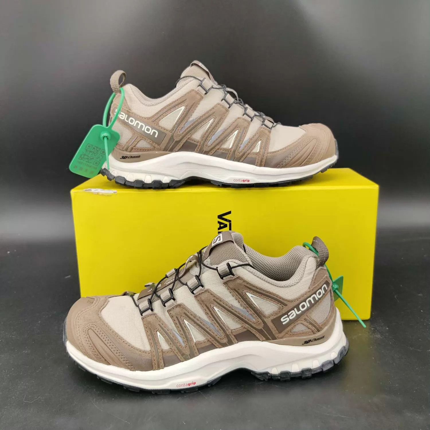 Salomon Salomon XA Pro 3D Feather Grey 36.5 Original Box Size US 6 / IT 36 - 7 Thumbnail