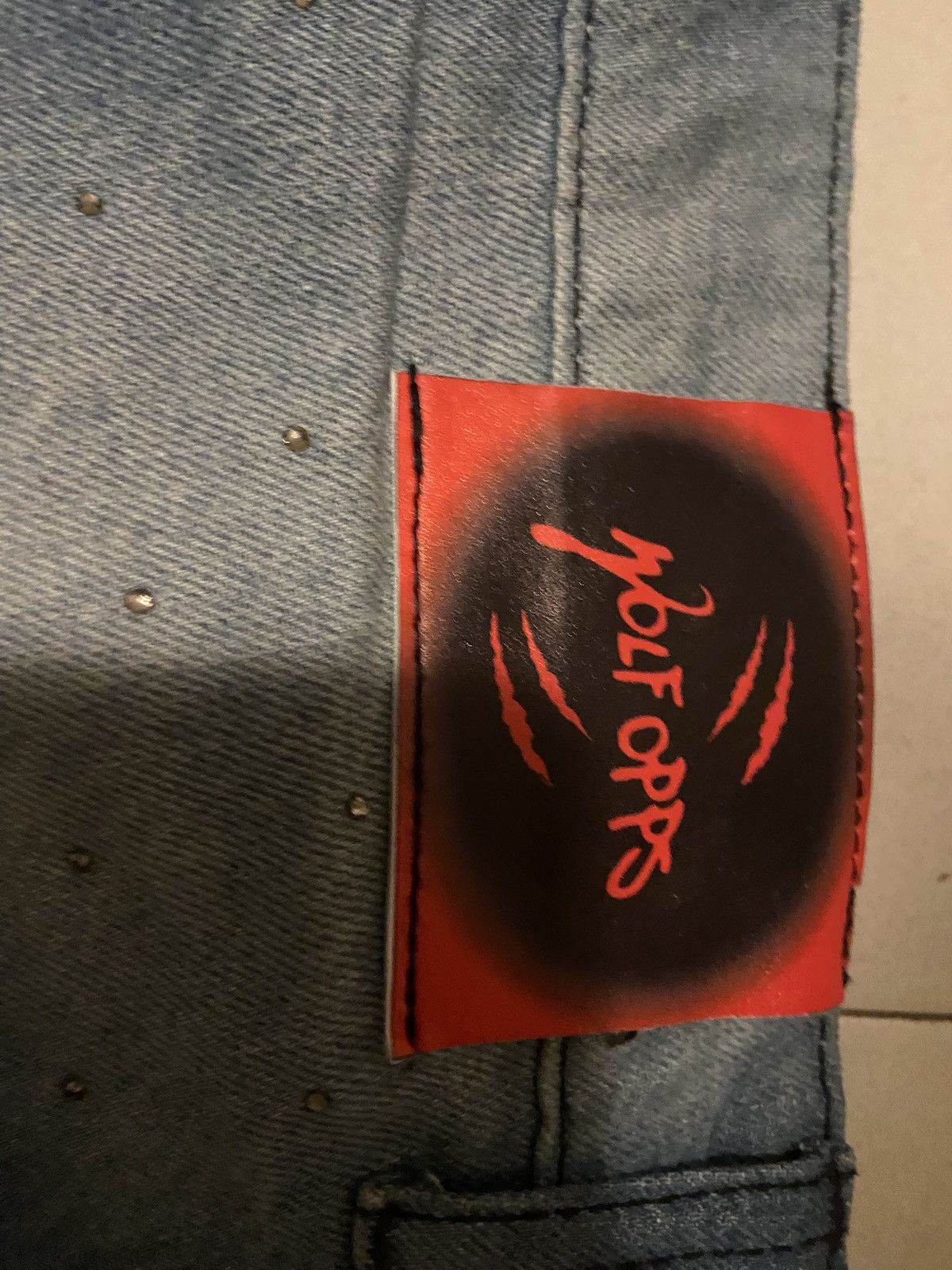 Other Wolfopps denim stacked VVS Size US 30 / EU 46 - 4 Thumbnail