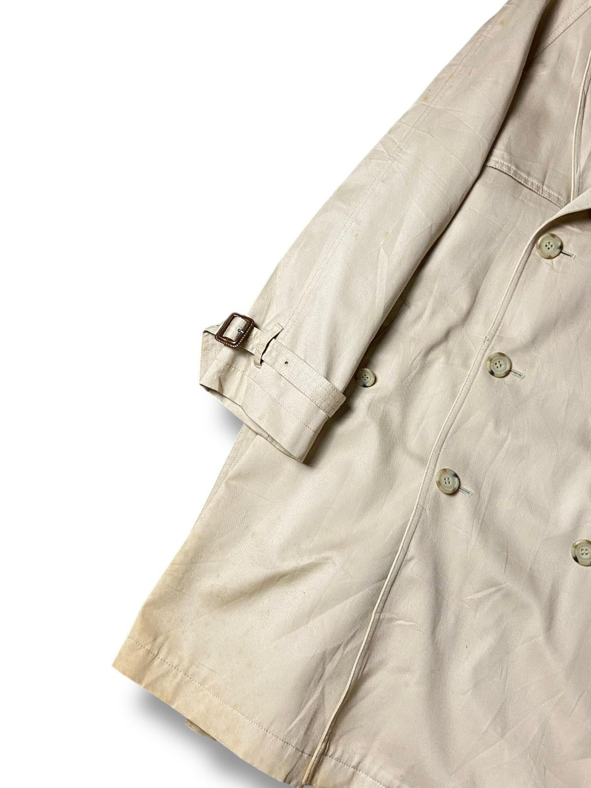 Japanese Brand × Junko Shimada × Vintage Vintage Junko Shimada Double Breasted Long Coat (130) Size US XXS / EU 40 - 3 Thumbnail