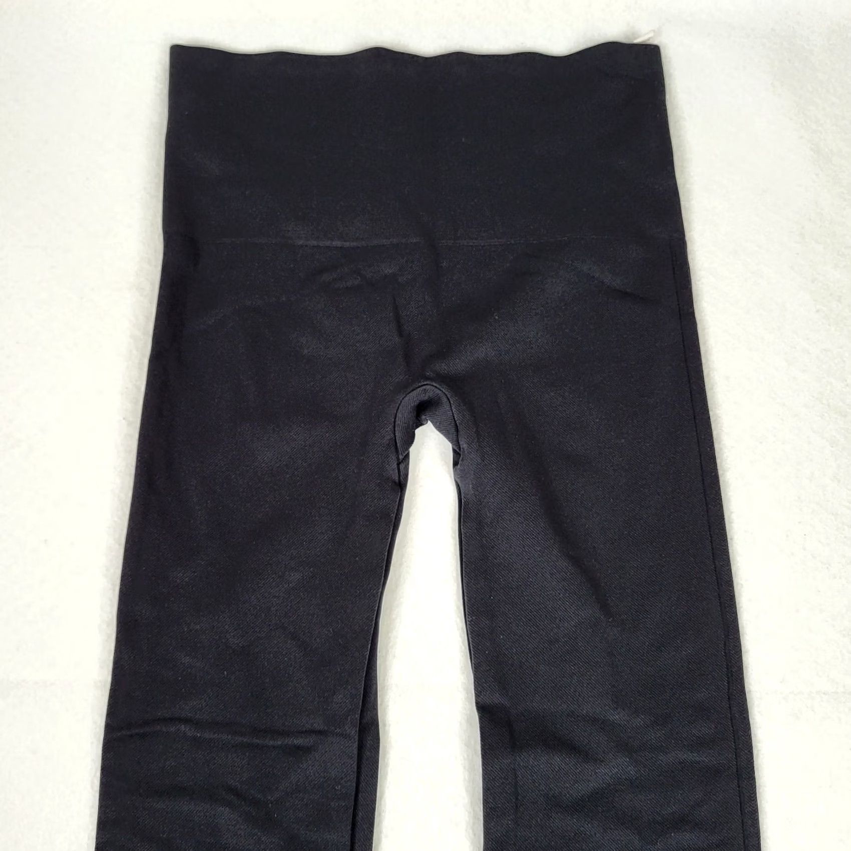 Spanx Spanx Women's black Ankle leggings Size L/G Regular Stretch Nylon Spandex Size 36" / US 14 / IT 50 - 7 Thumbnail