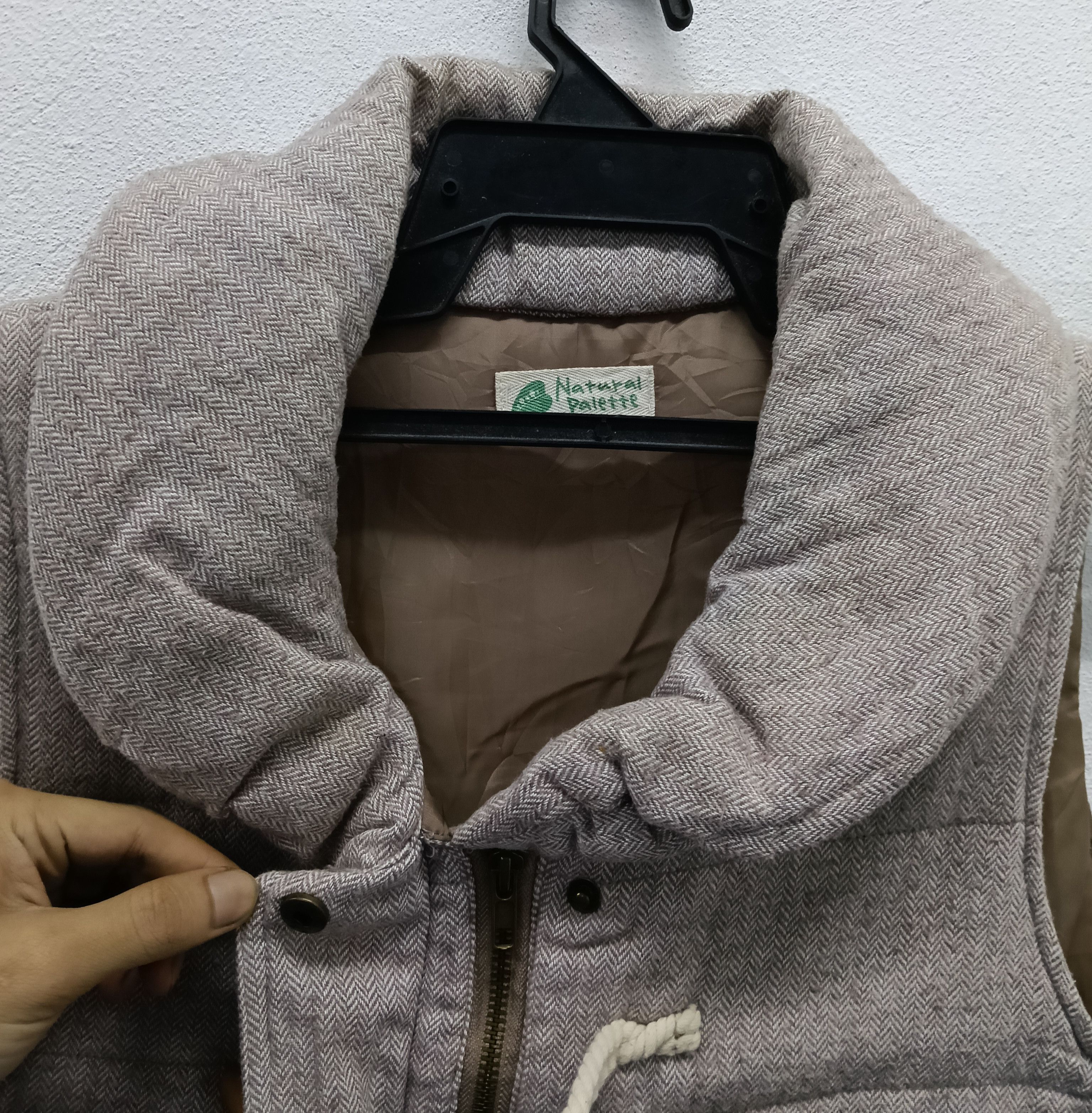 Japanese Brand × Vintage Vintage Natural Palette Sleeveless Jacket Size US L / EU 52-54 / 3 - 5 Thumbnail