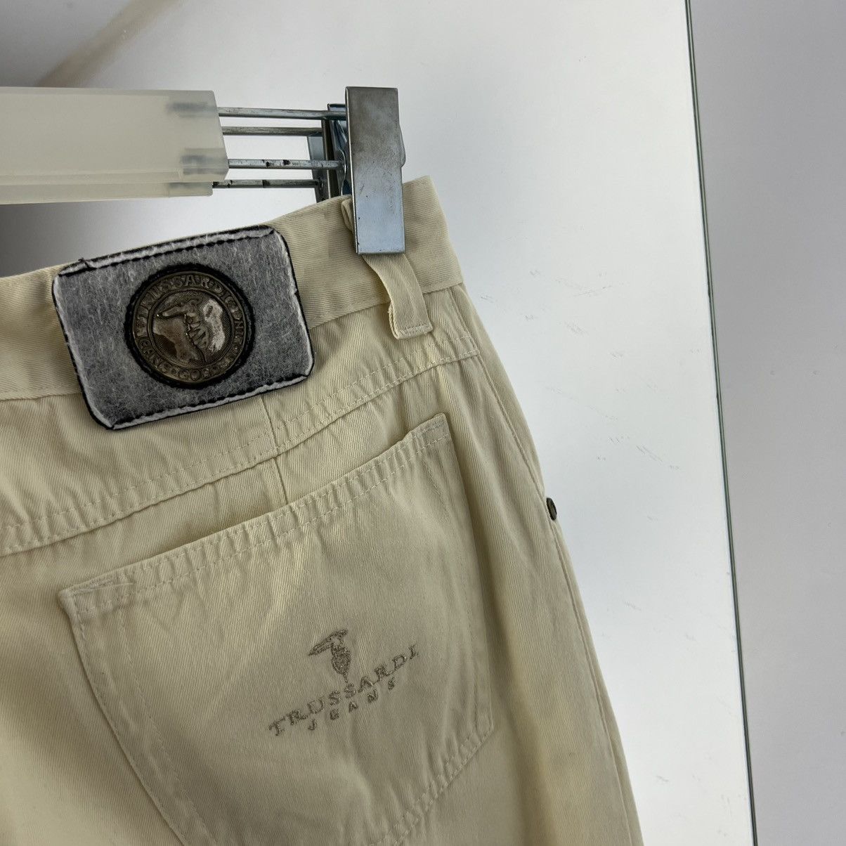 Trussardi Vintage Y2K Trussardi Jeans Mini Logo Baggy Pants Size US 32 / EU 48 - 4 Thumbnail