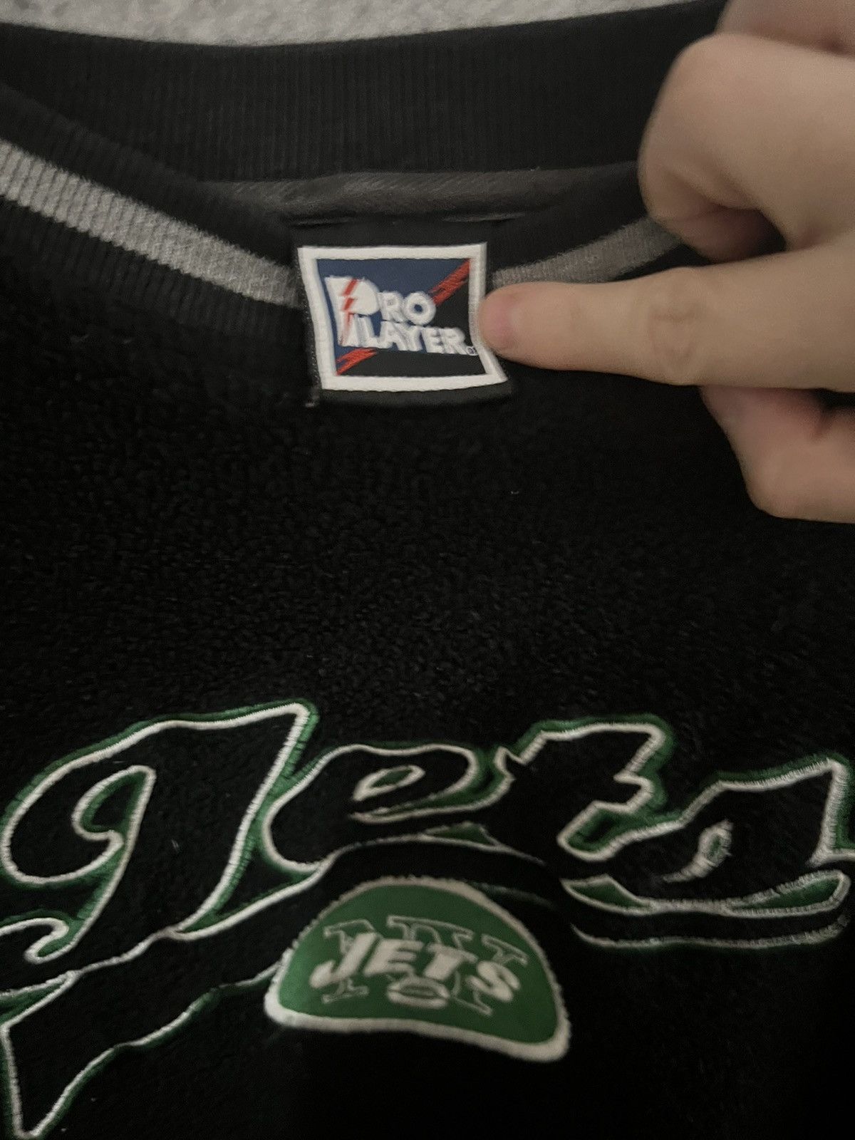 Pro Player Vintage Jets Logo crewneck sweater Size US XL / EU 56 / 4 - 2 Thumbnail