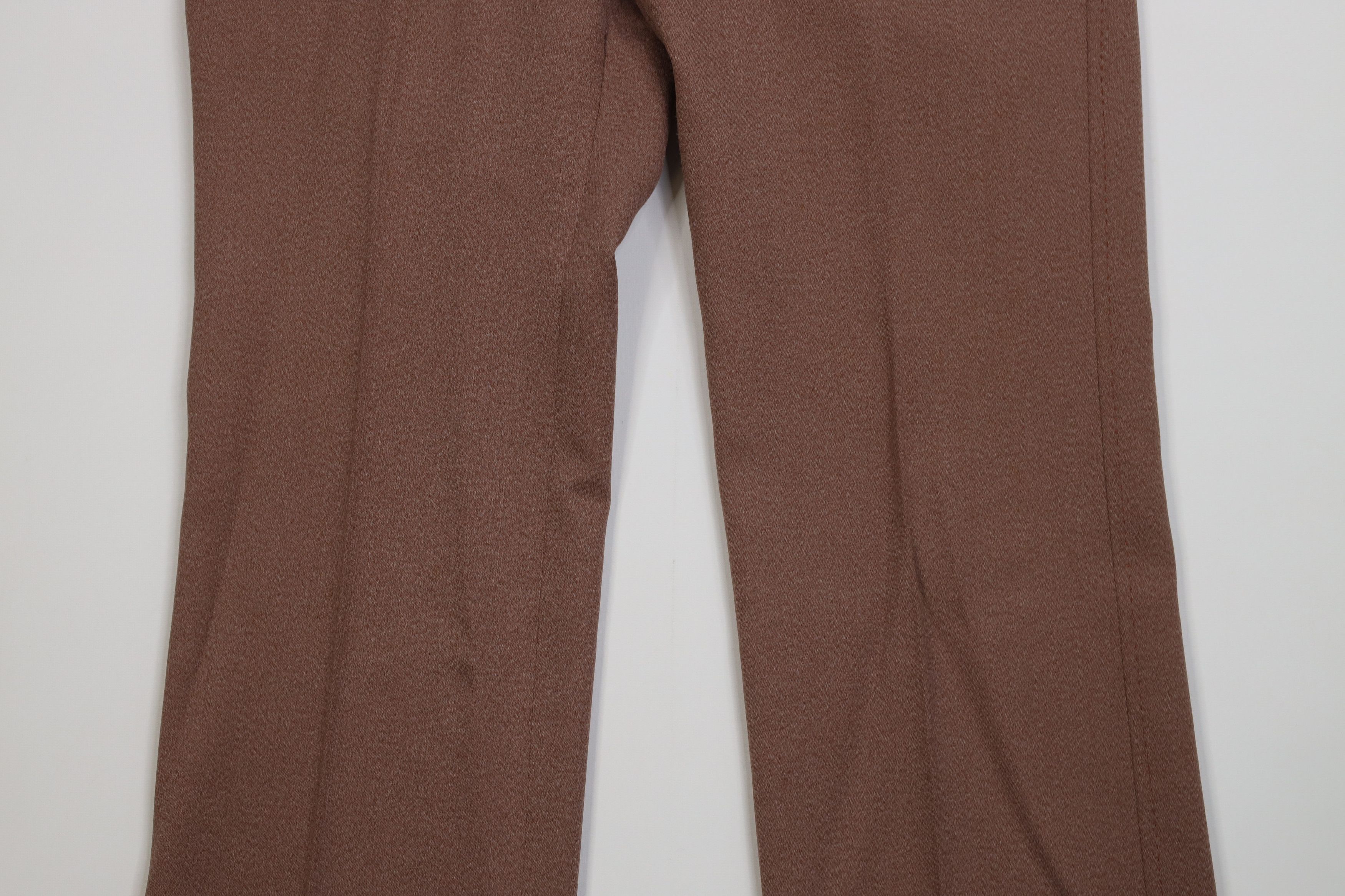 Vintage Vintage 70s Streetwear Wide Leg Chino Pants Light Brown USA Size US 34 / EU 50 - 3 Thumbnail