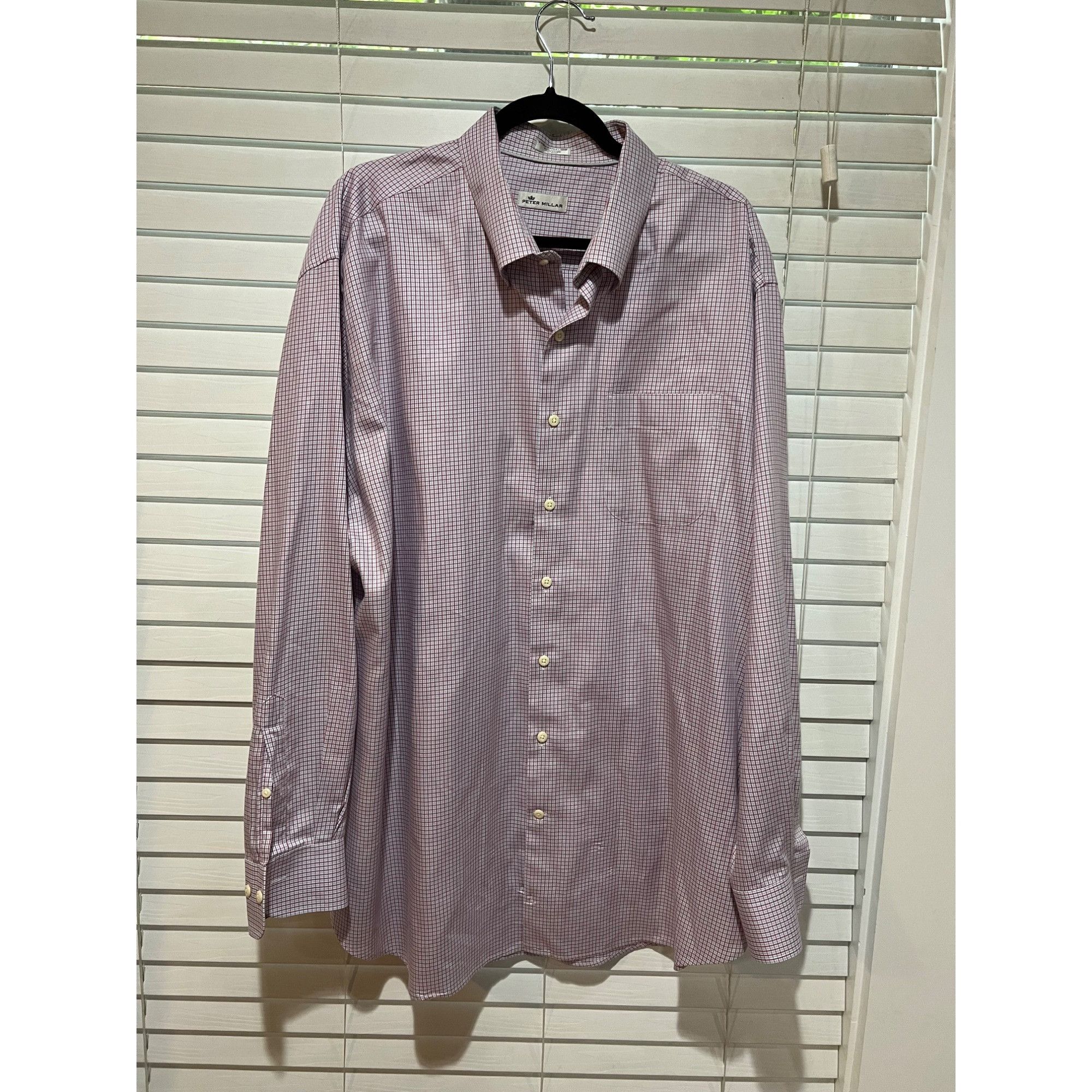 Peter Millar Peter Millar 100% Cotton Long Sleeve Button Up Shirt - Size Size US XXL / EU 58 / 5 - 1 Thumbnail