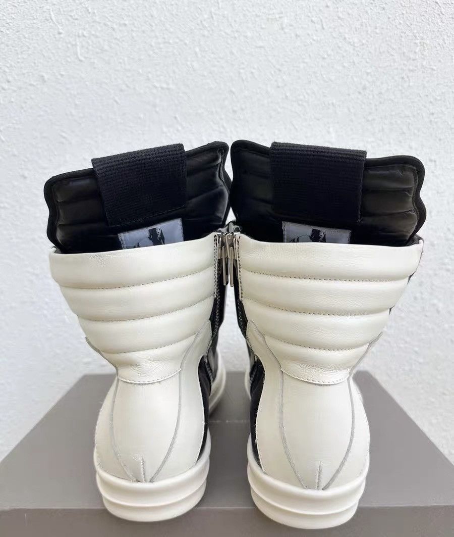 Rick Owens Rick Owens Geobasket leather high-top classic Size US 7.5 / EU 40-41 - 6 Thumbnail