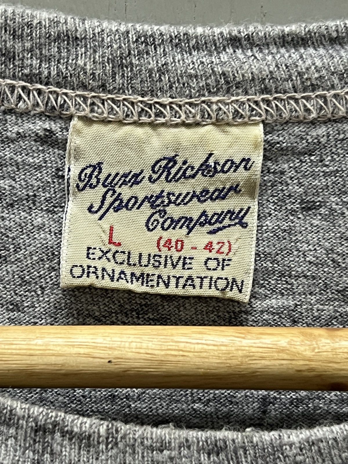 Buzz Rickson's Vintage BUZZ RICKSON’S By Toyo Enterprise Iconic T-shirt Size US L / EU 52-54 / 3 - 5 Thumbnail