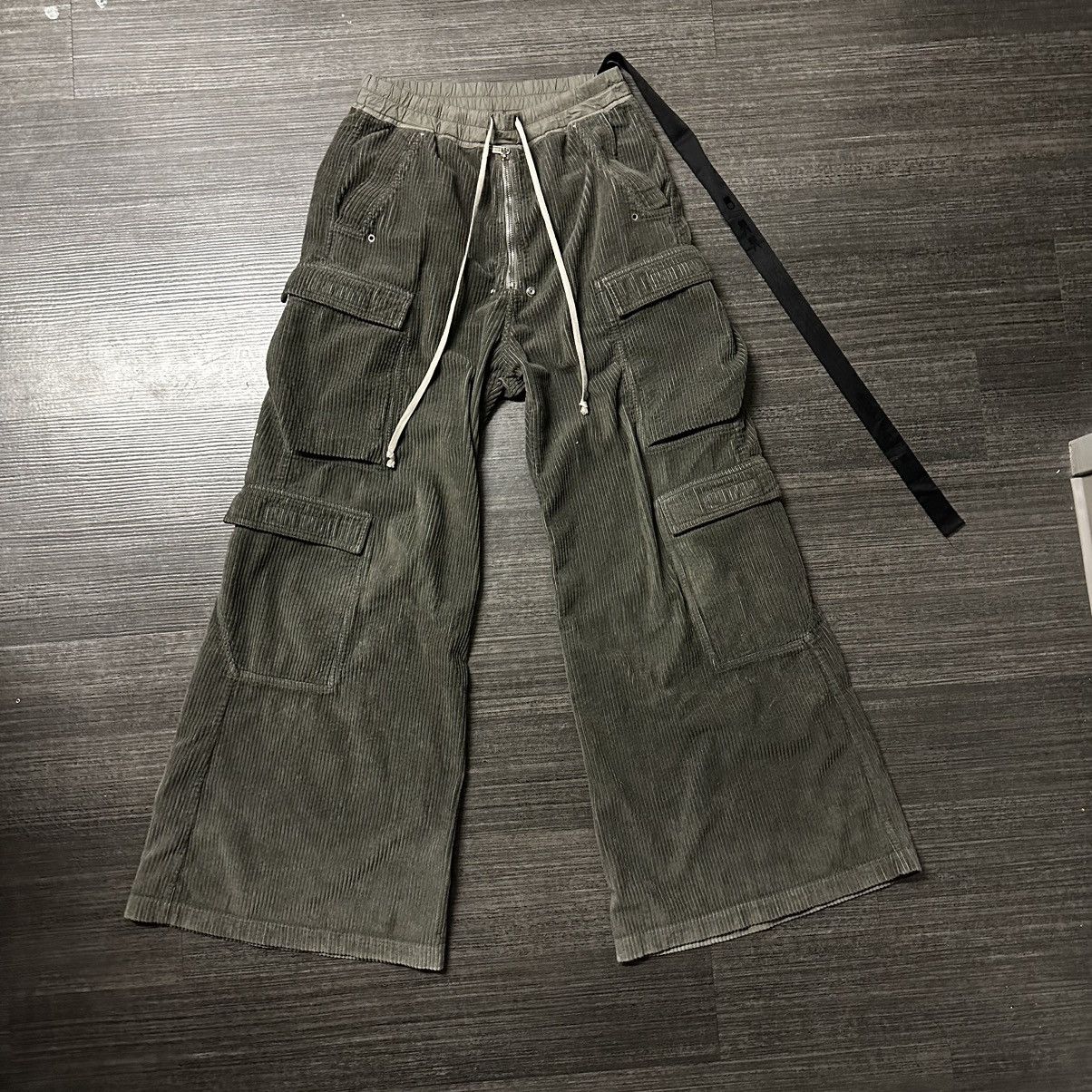 Rick Owens × Rick Owens Drkshdw Double Cargo Jumbo Belas | Grailed