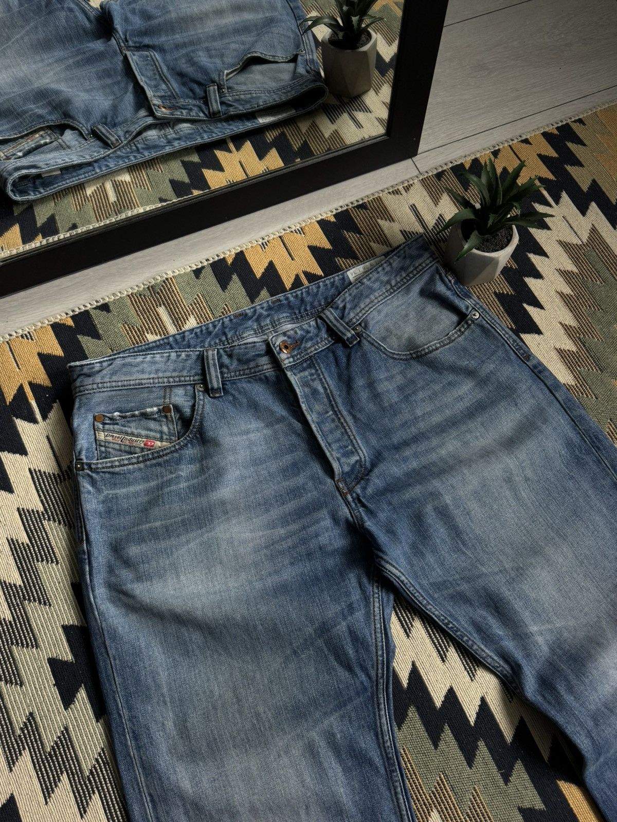 Diesel Vintage Diesel Y2K Denim Jeans Size US 36 / EU 52 - 10 Thumbnail