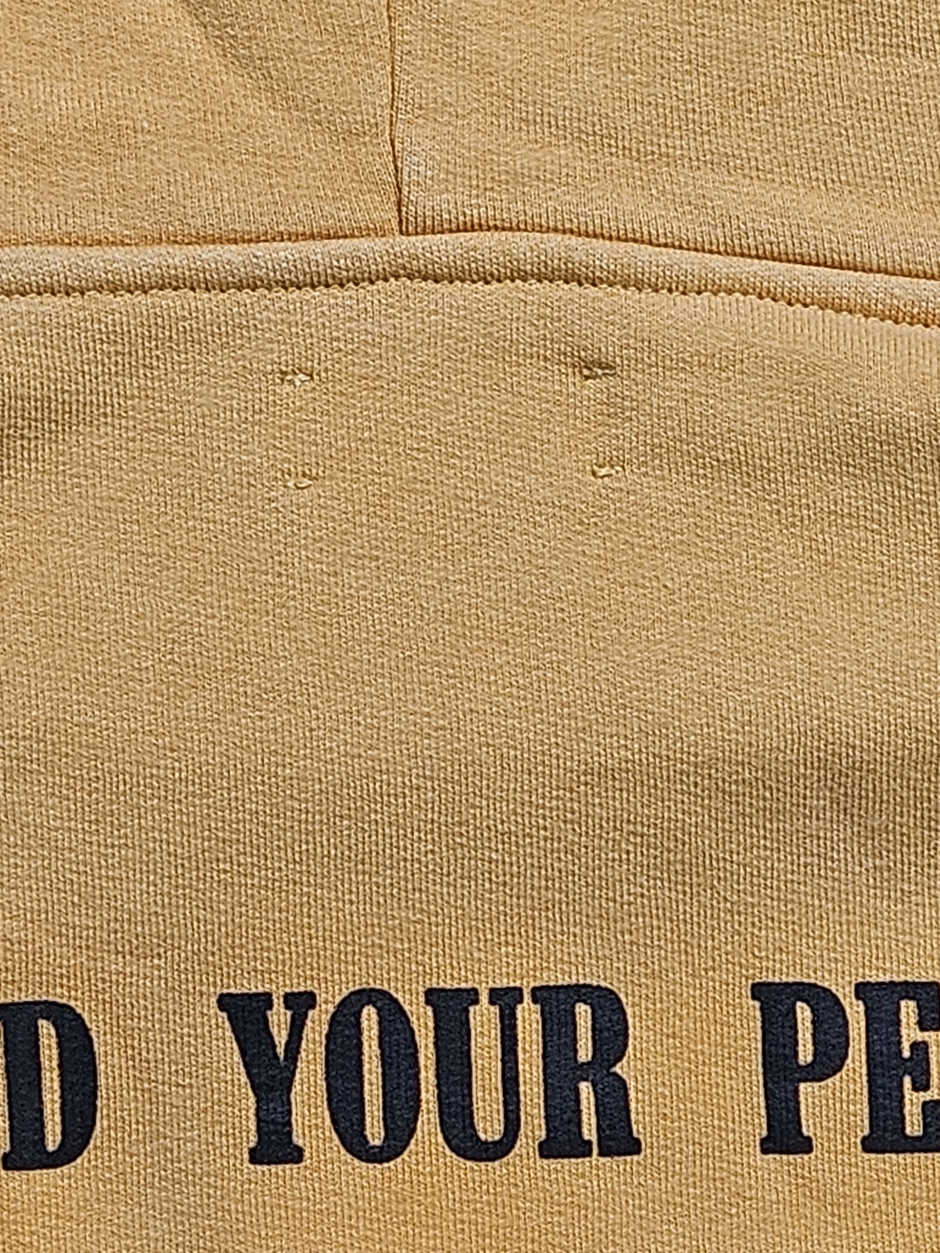Palm Angels Palm Angels Mustard Yellow "LEGALIZE IT" Slogan Hoodie Size US M / EU 48-50 / 2 - 8 Thumbnail